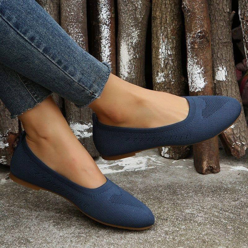 Apollonia Schuhe - Lässige orthopädische Slip-On-Schuhe mit rundem Zeh Elegare