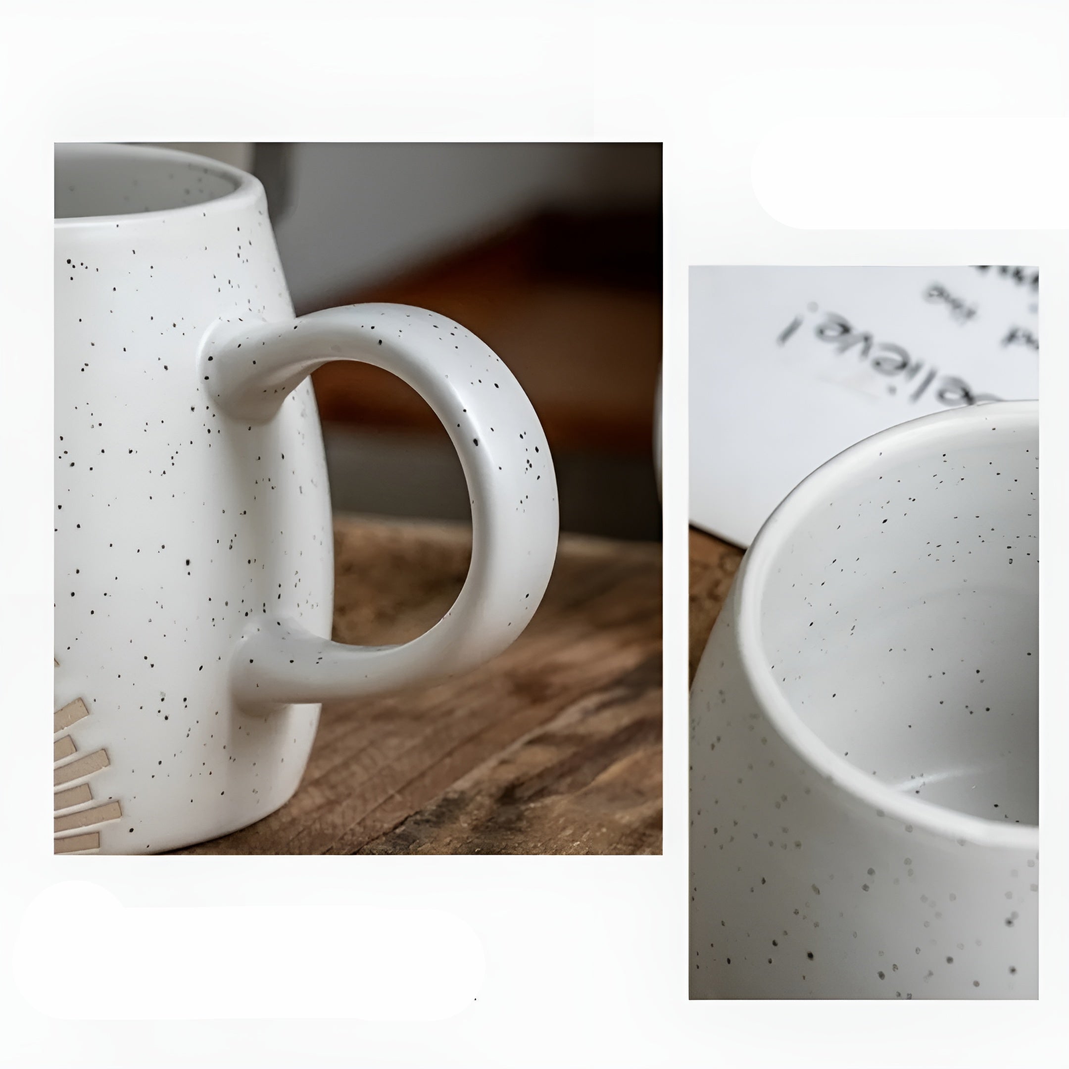 Keramik Kaffeetasse – Japanisches Vintage-Design | Große Teetasse für Zuhause & Büro