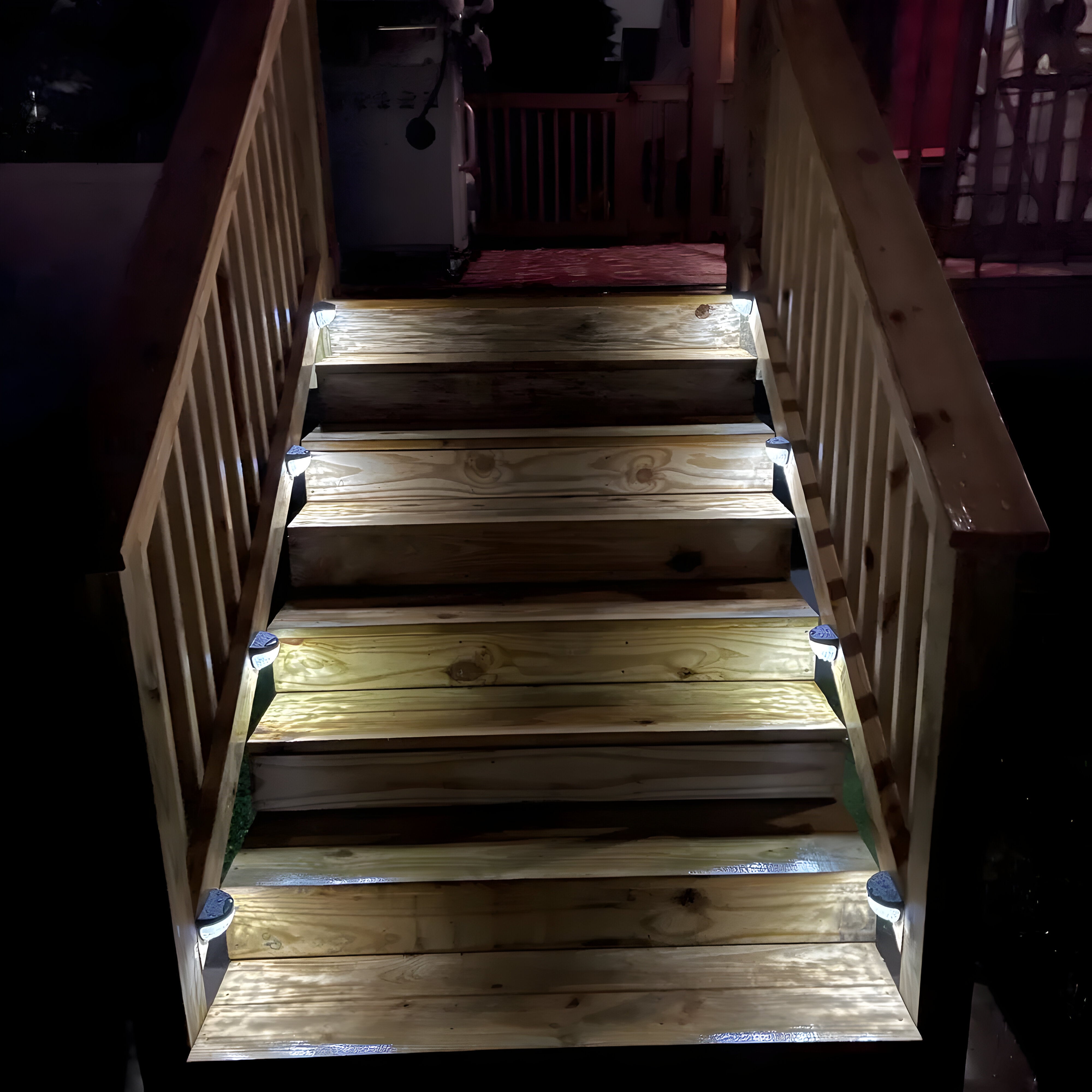 ZenithStair Light – Wasserdichtes Solar-LED-Treppenlicht