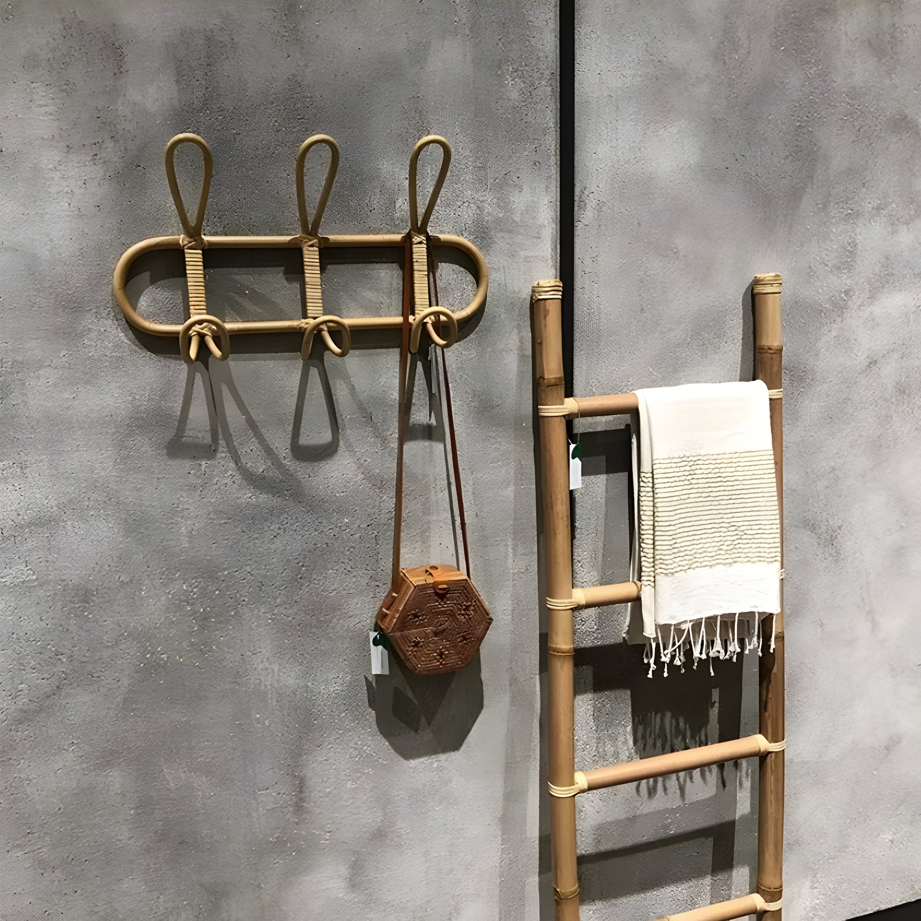 RattanTidy Hook - Hängende Rattan Kinder Wandhaken