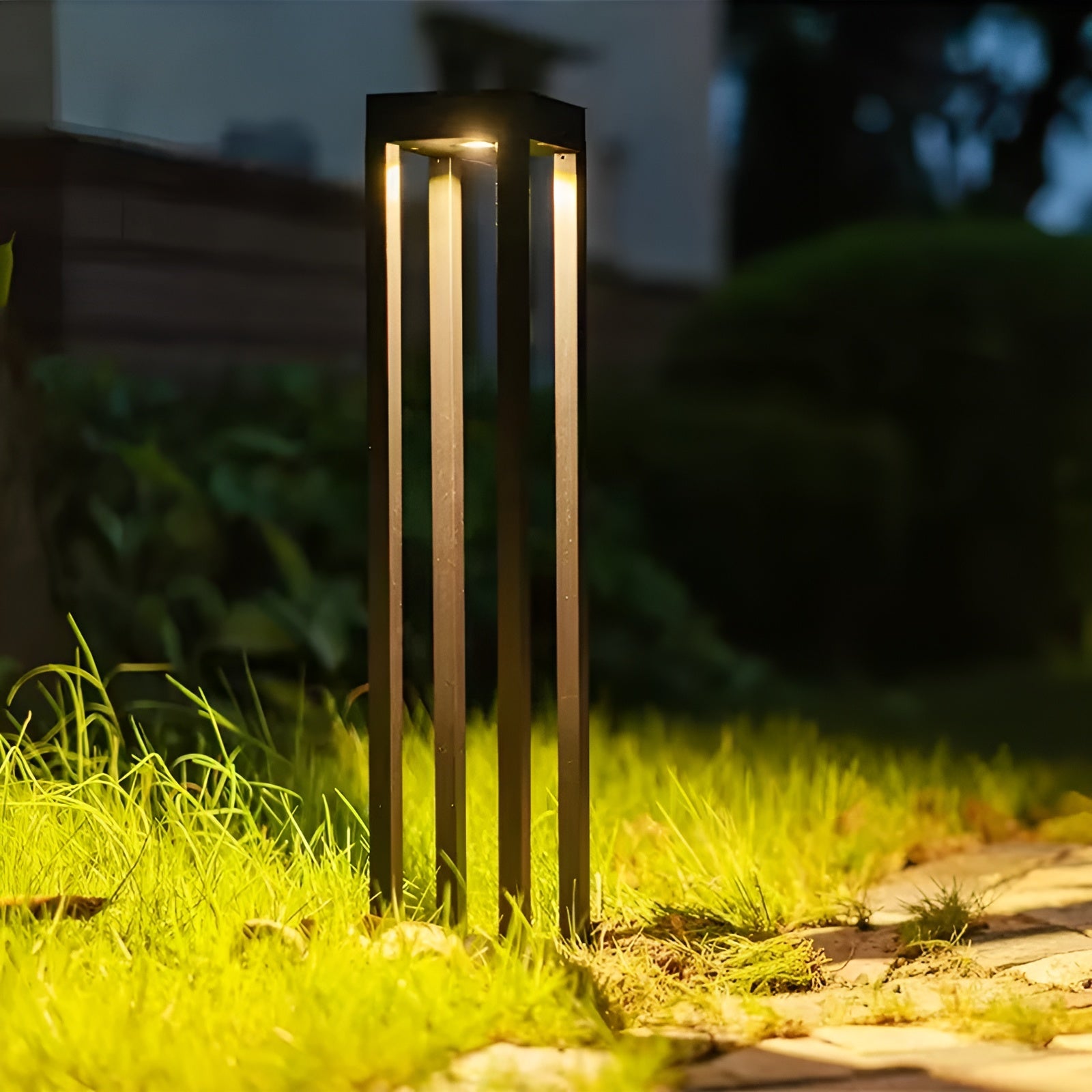 Moderne LED Gartenlampe – Wasserdicht und Langlebig | Perfekt für Terrasse, Rasen und Wegbeleuchtung