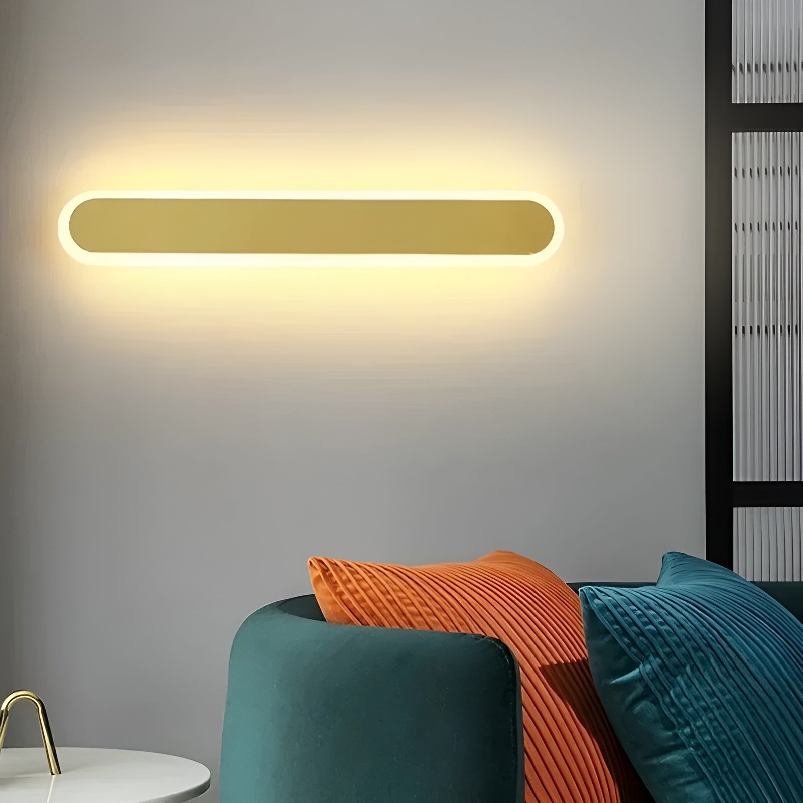 Moderne Wandlampe im Skandi-Stil – Schlankes LED-Design | Perfekt für Schlafzimmer, Wohnzimmer & Flur