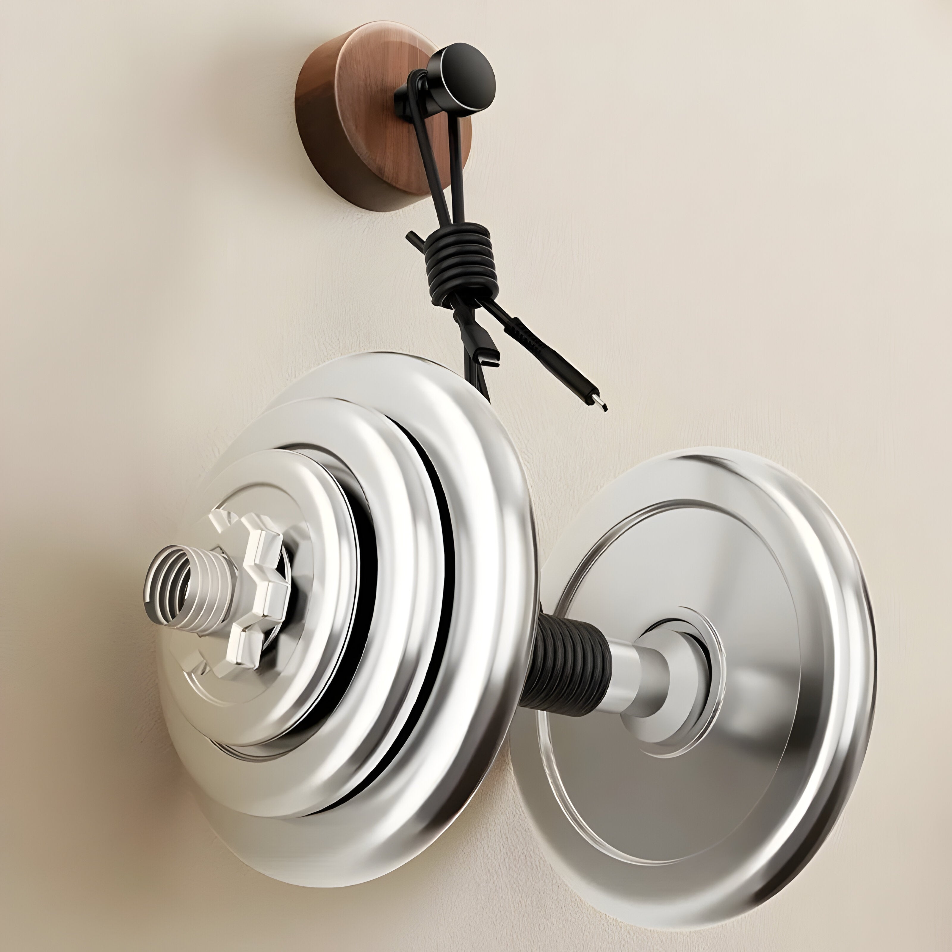 WoodenGrip Hook - Wandhaken aus Holz im Nordischen Stil