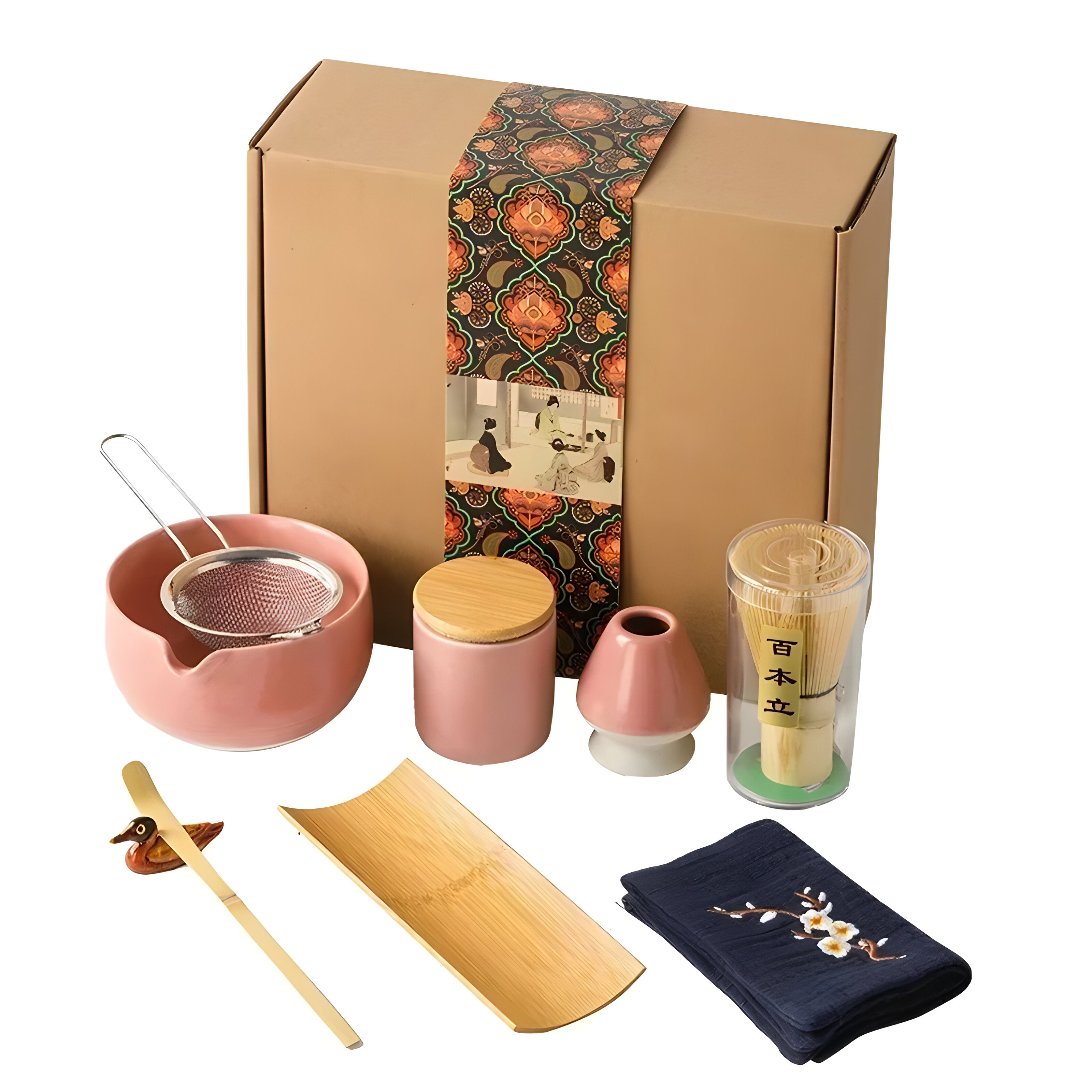 Matcha-Set Keramik – Traditionelles Zubehör für japanische Teezeremonien