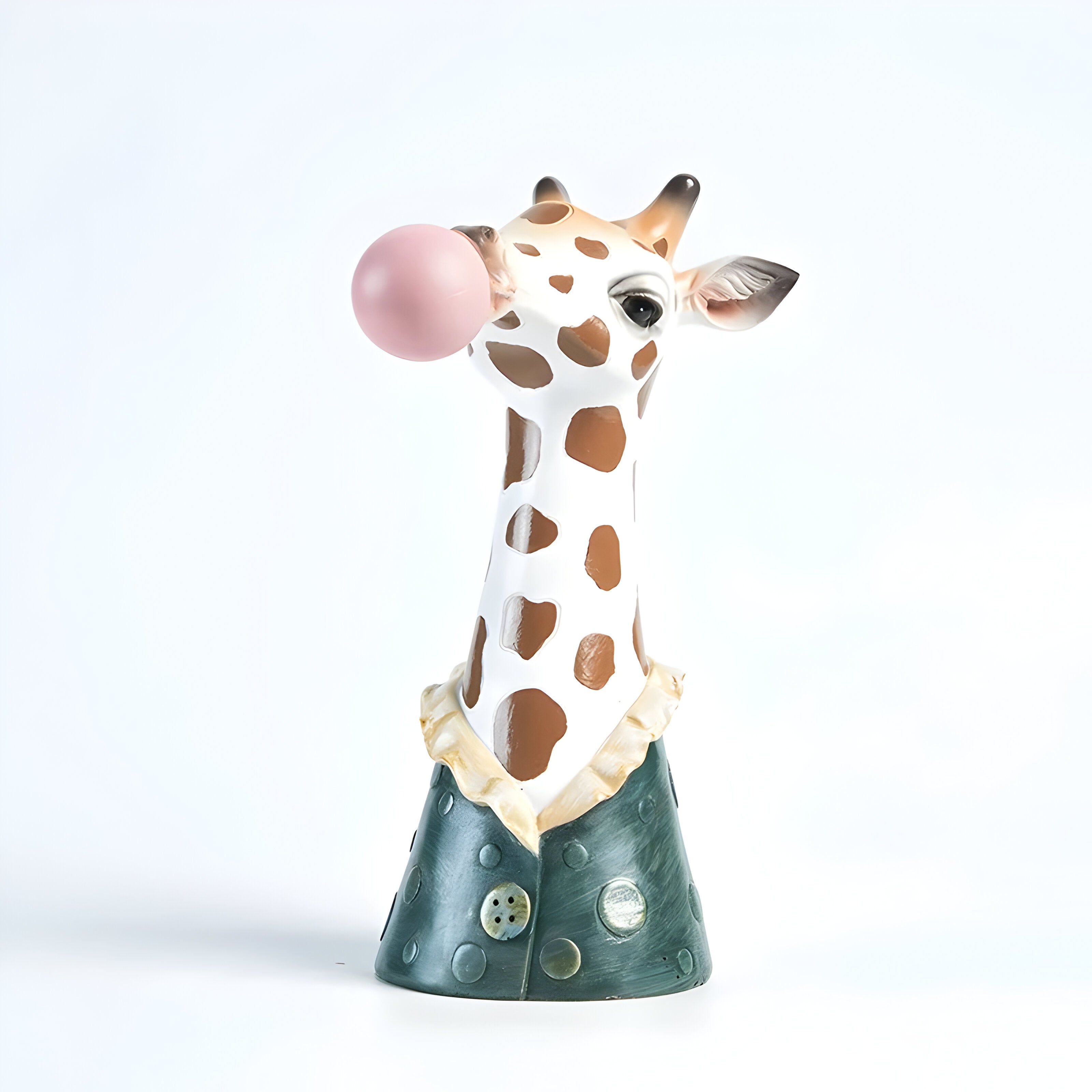 Tierische Dekovase – Kreatives Design mit Luftblasen-Optik