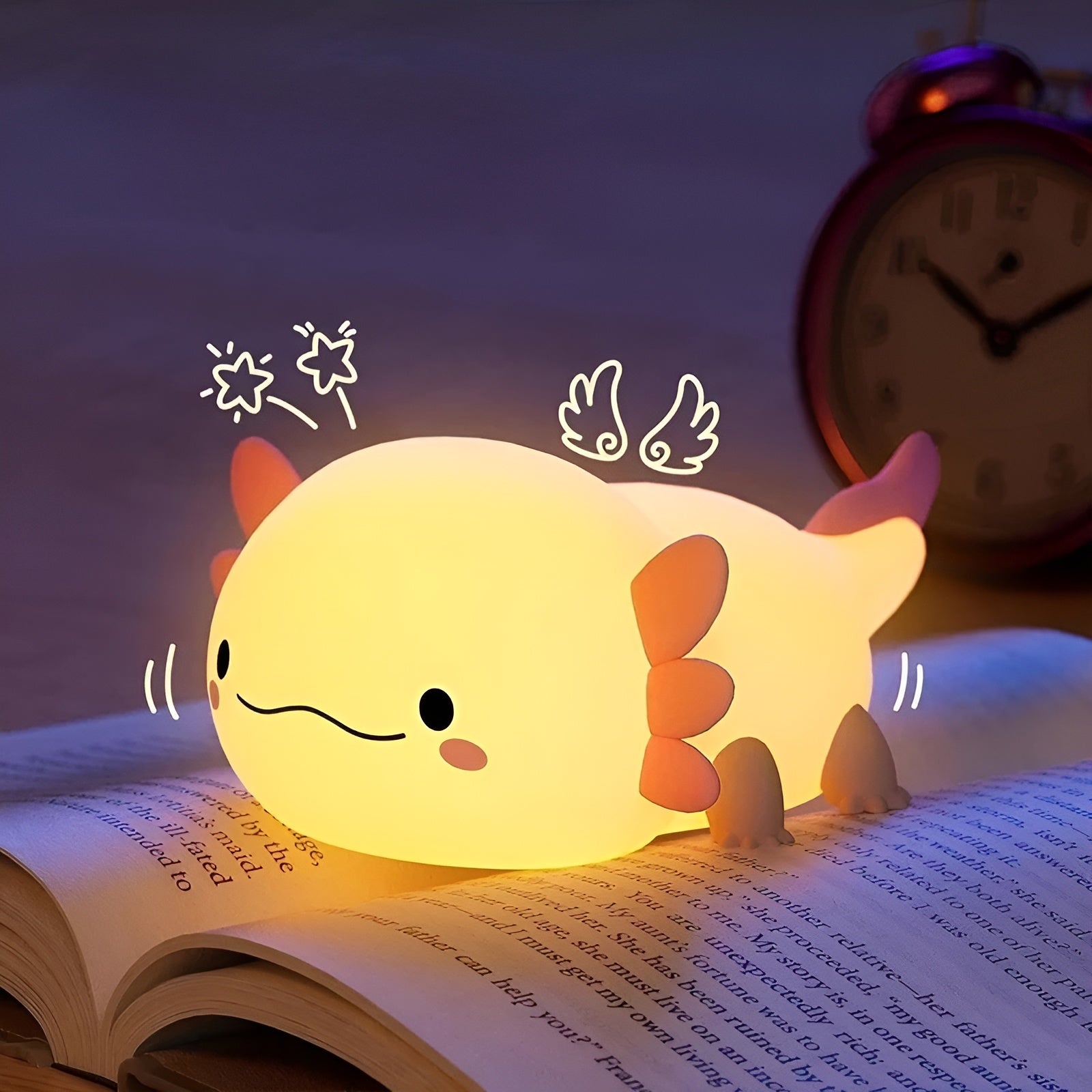 Kinder-Nachttischlampe in Rosa – Perfekt als Nachtlicht für Mädchenzimmer