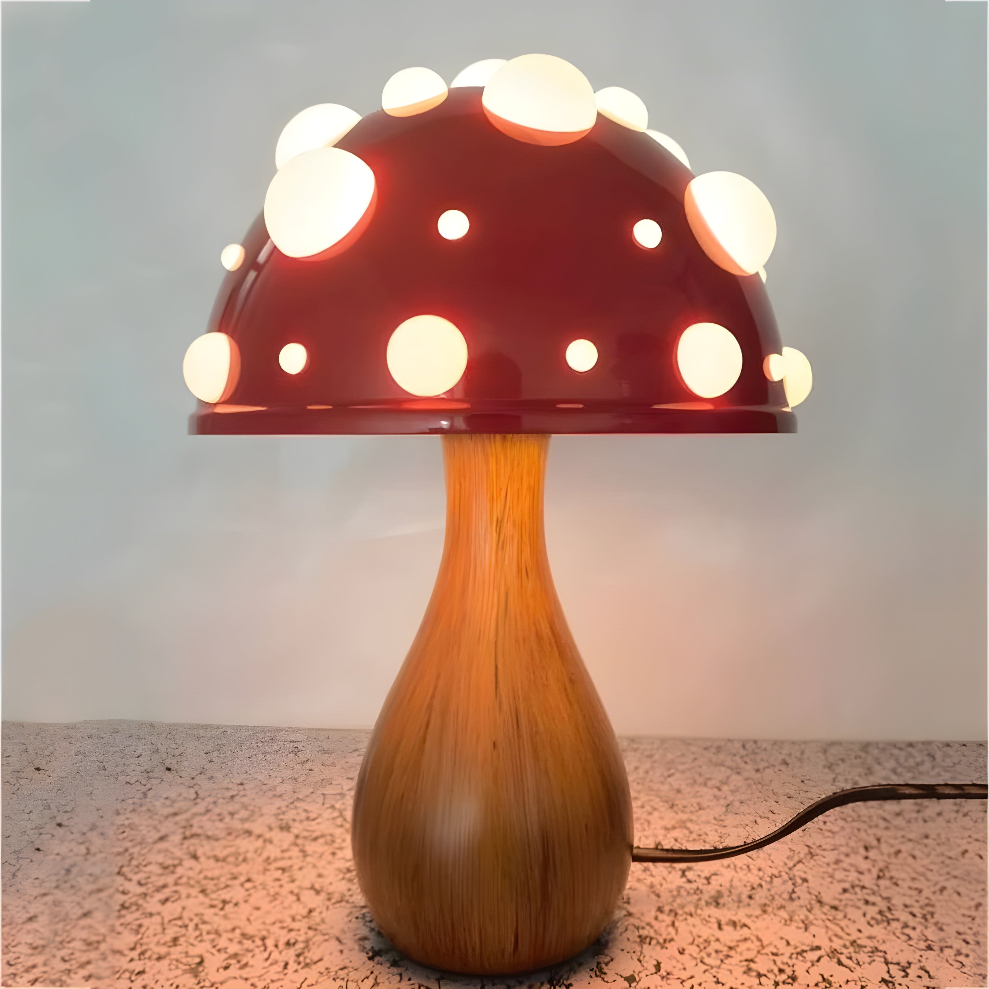 AmanitaDream Lamp - Amanita Pilz LED Wandleuchte