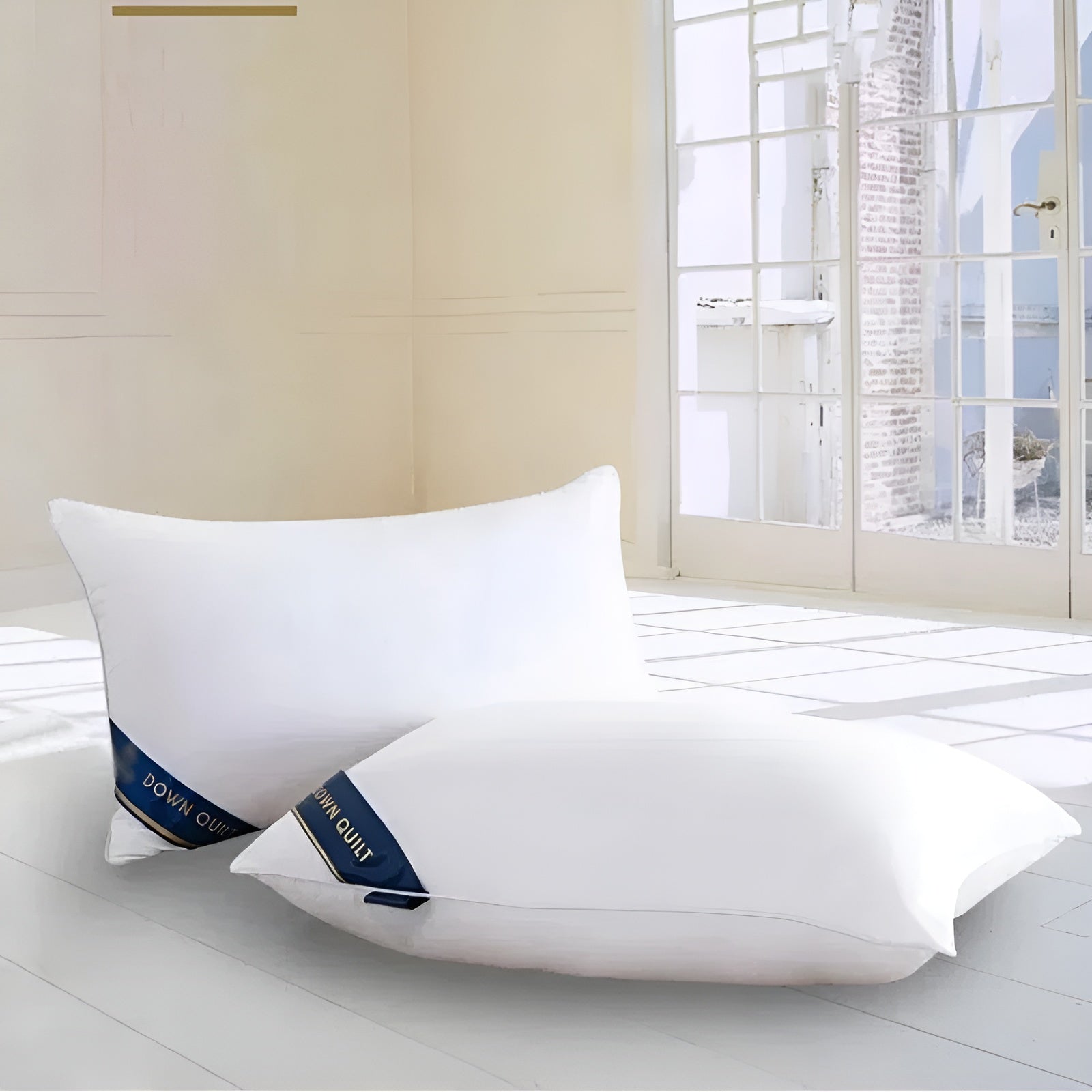 2er-Set Nackenstütz-Kissenkerne – Waschbar und Formstabil | Ideal für Alltag, Zuhause und Wohnheim