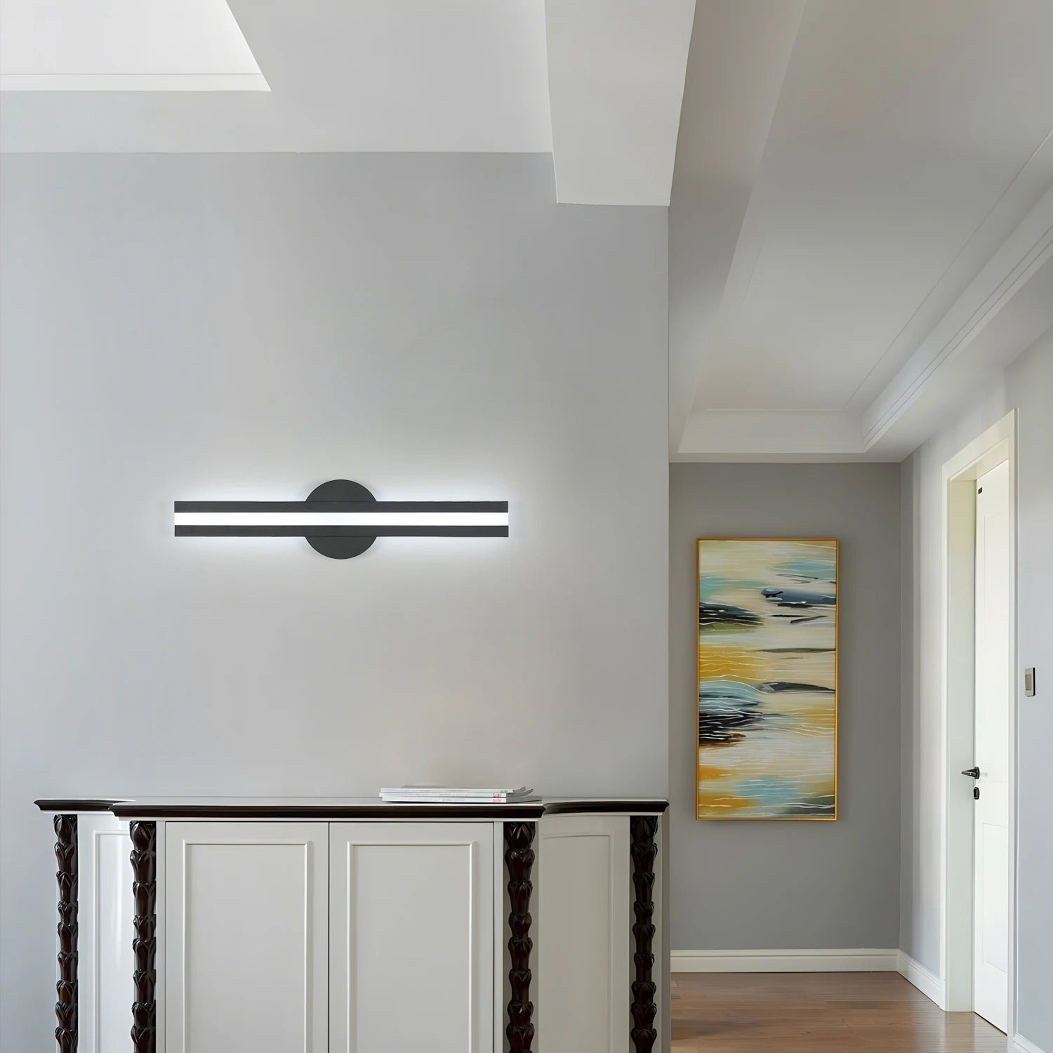 LED-Wandlampe im Minimalistischen Design – 18W Leuchte in Neutralweiß | Perfekt für Wohnzimmer und Schlafzimmer