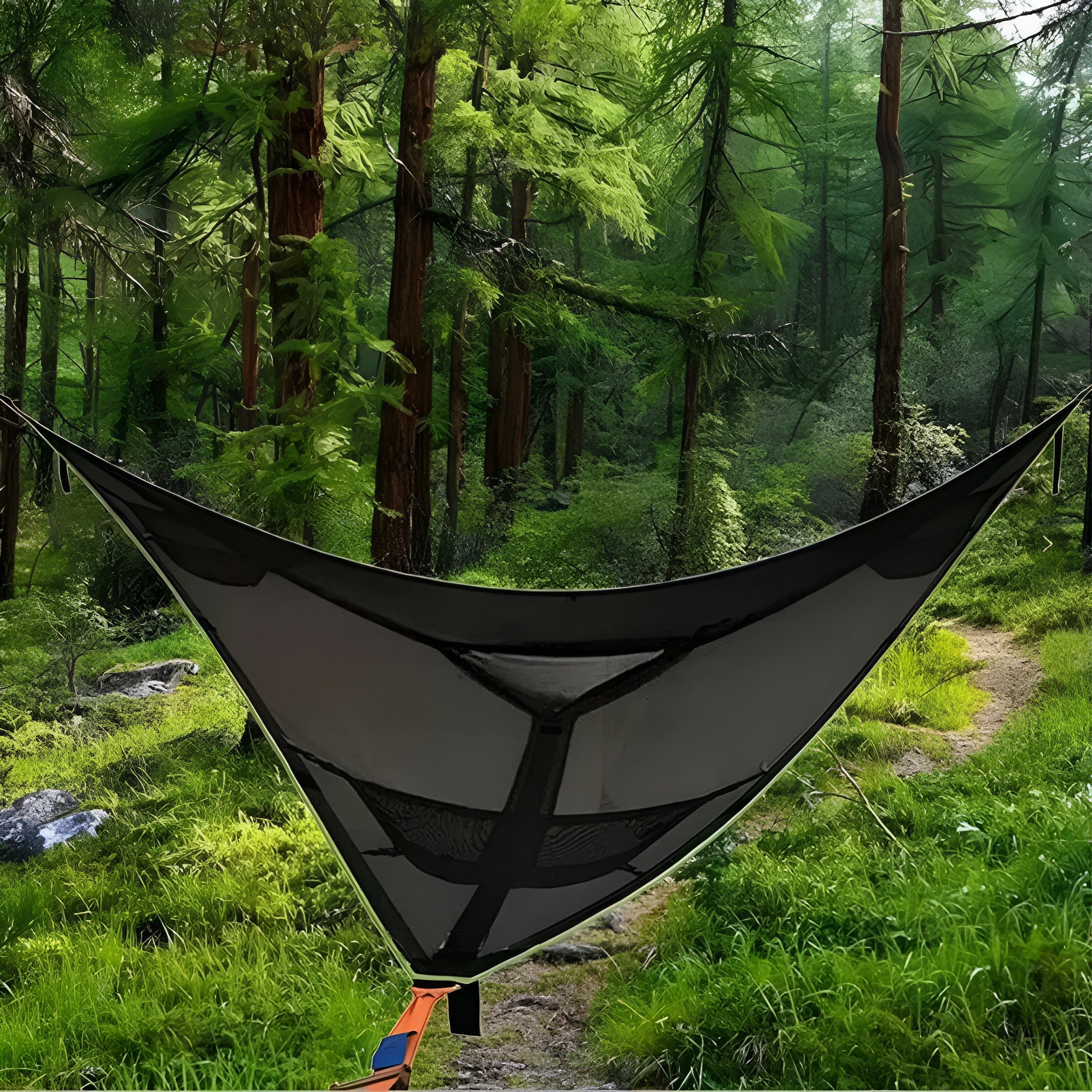 Mehrpersonen-Hängematte – Bequem und Stabil | Perfekt für Garten & Camping