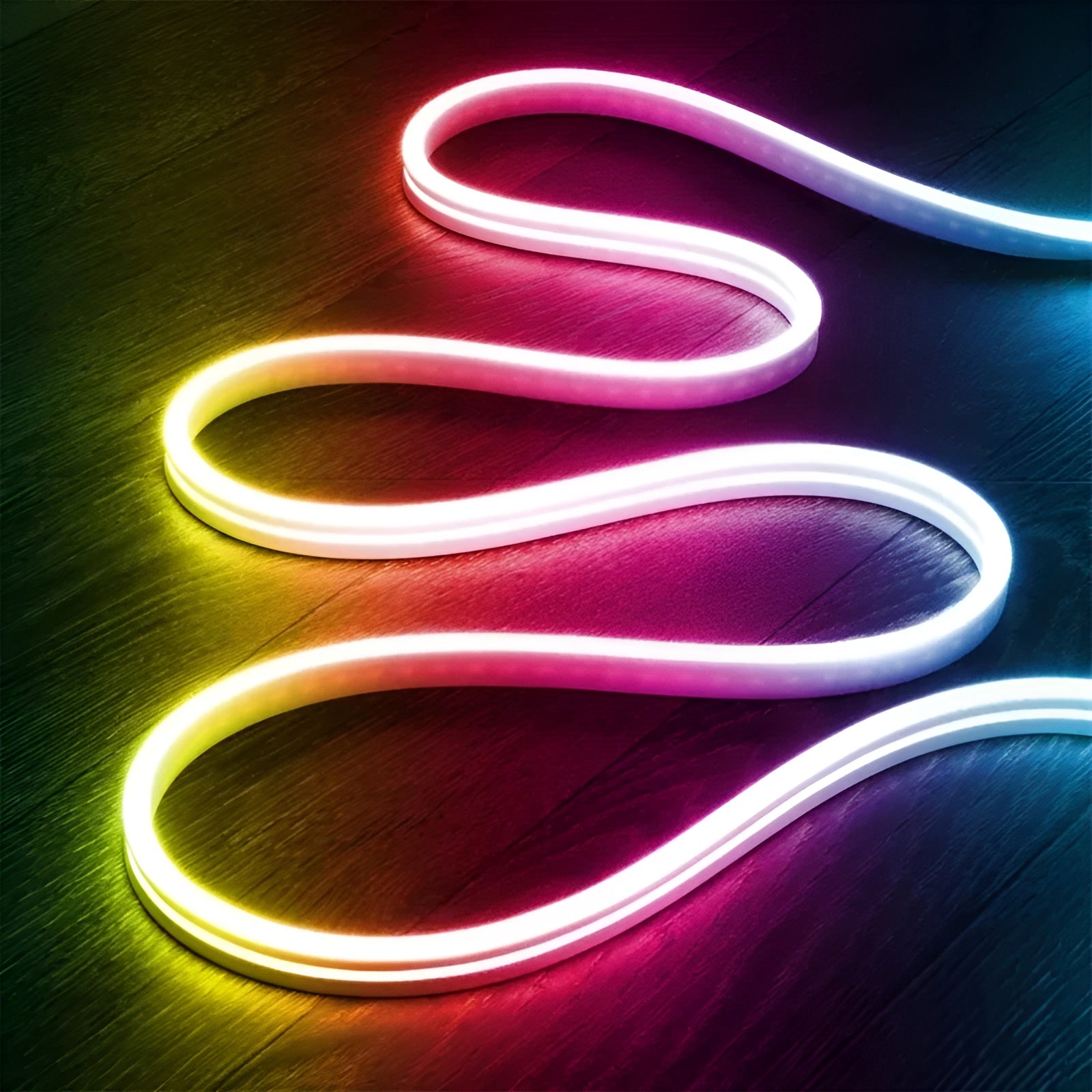 Neon LED Streifen – Flexibel und Dekorativ | Perfekt für Wohnzimmer und Schlafzimmer
