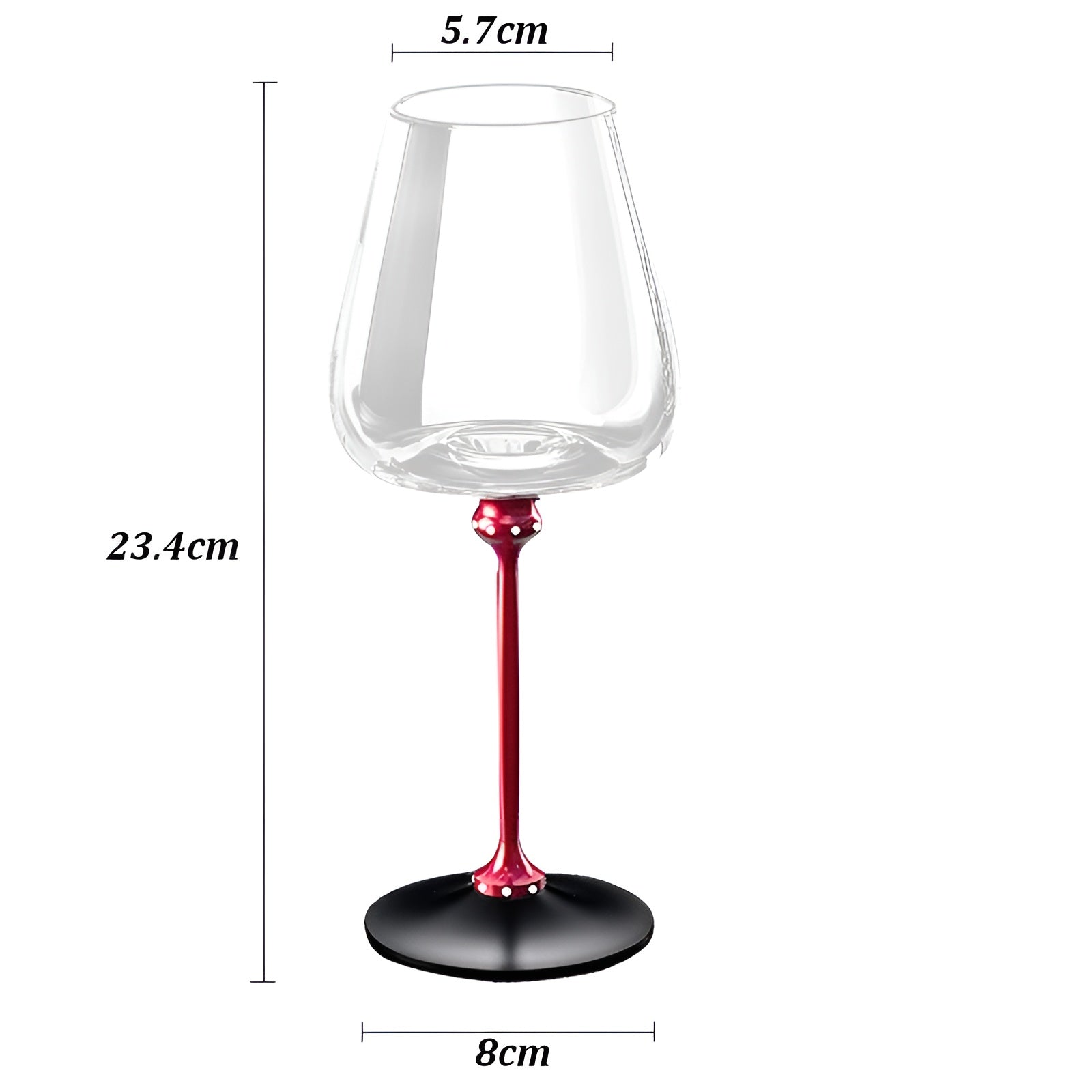 Drehbares Kristallglas – Stilvolles Trinkglas für Wein, Whiskey & Cocktails | Perfekt für Partys & Hausbar