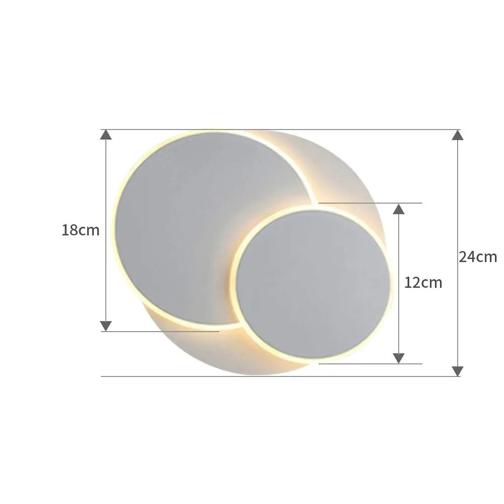 LED-Wandleuchte im modernen Design – 3-in-1 Dekolampe & Drehbar | Innenbeleuchtung