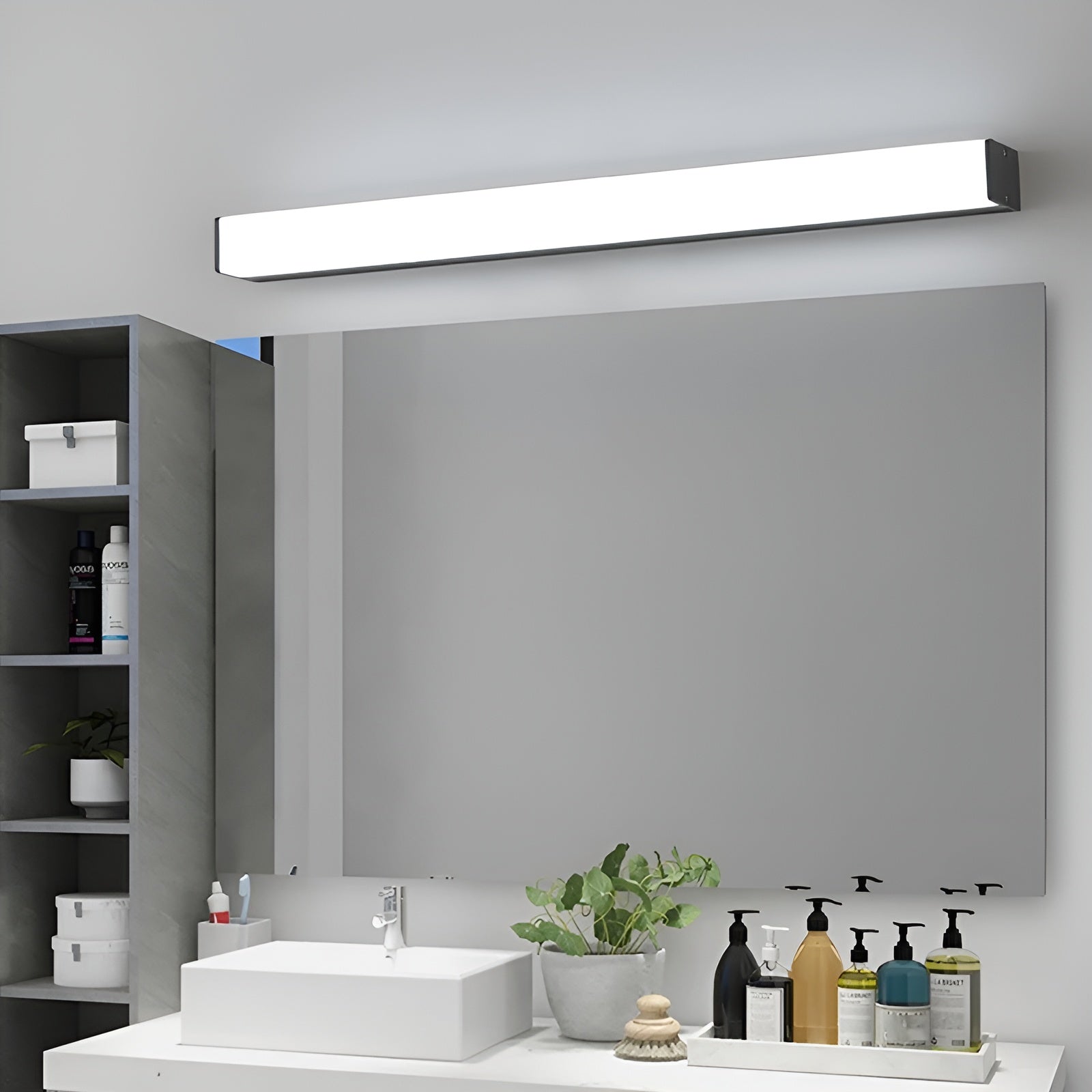 Lange LED-Spiegelleuchte – Extra Hell & Stilvoll | Perfekt für Bad und Innenräume