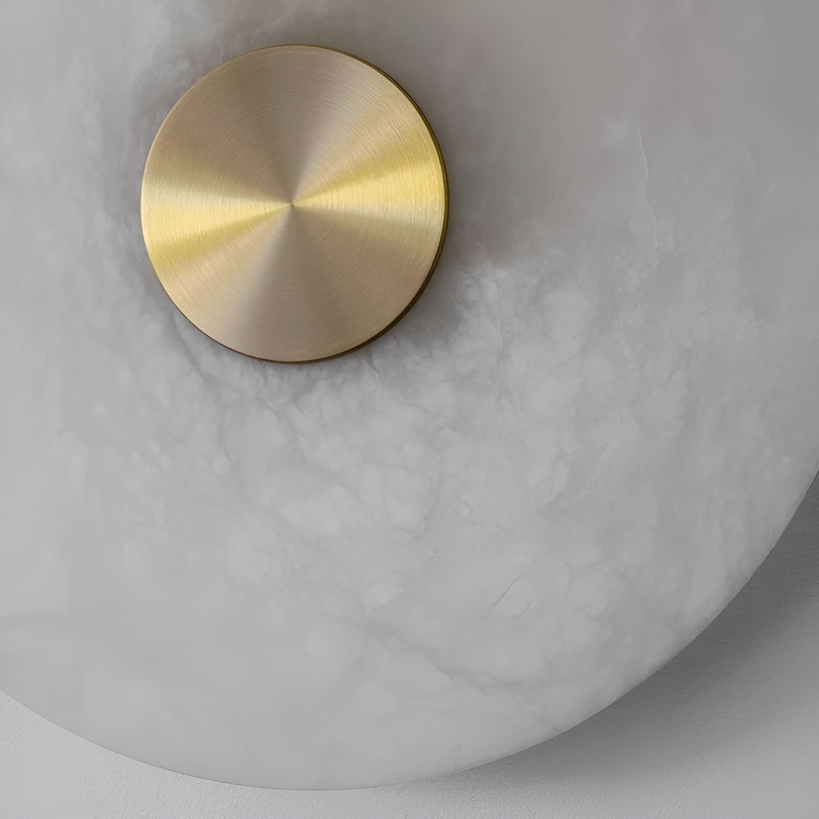 Wandlampe aus Naturmarmor – Elegantes Design mit Messing | Perfekt für Wohnzimmer & Schlafzimmer