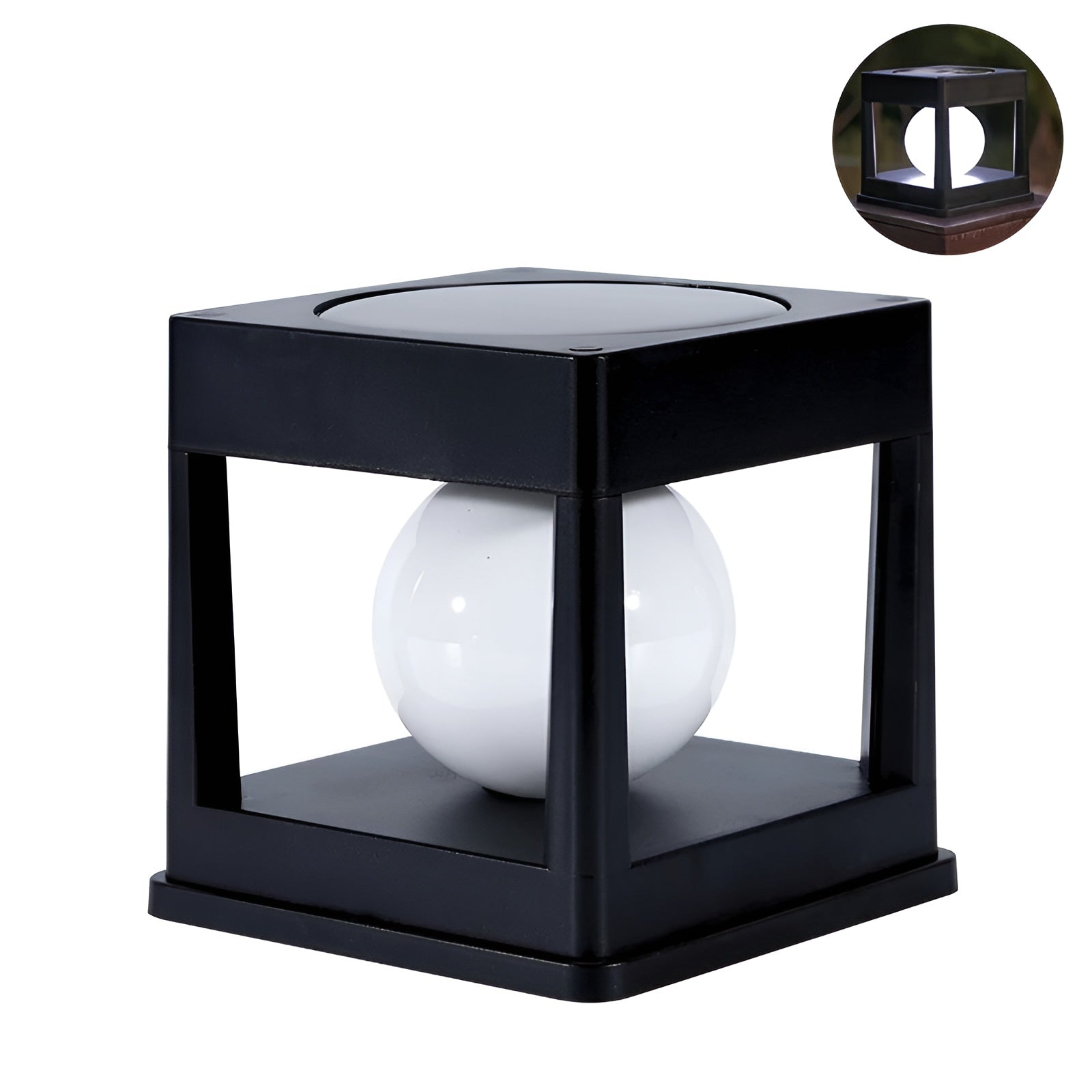 EverGlow Light – Wasserdichte Solar-Pfostenleuchte