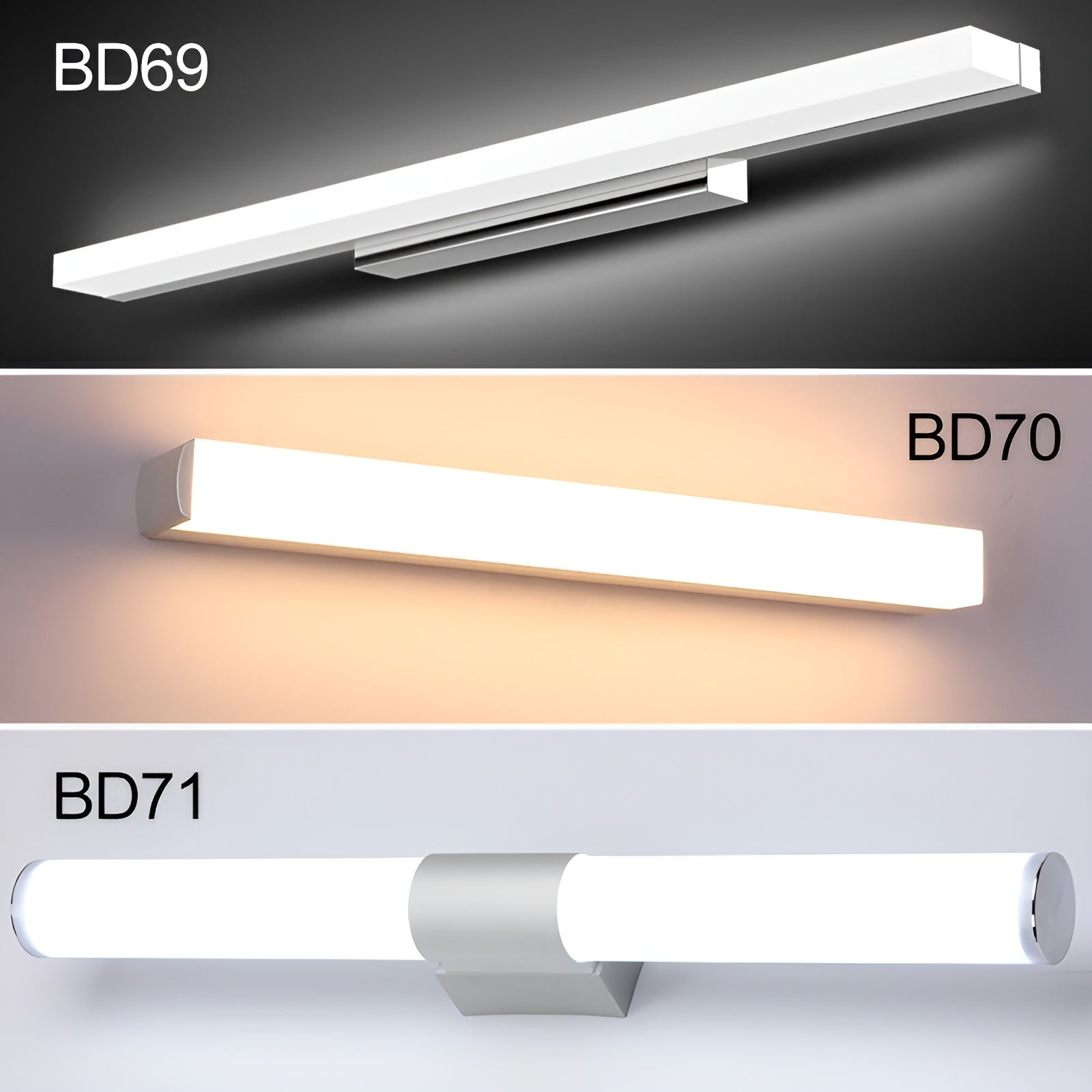 Moderne LED-Wandleuchte – Feuchtigkeitsresistent & Stilvoll | Ideal für Bad und Schlafzimmer