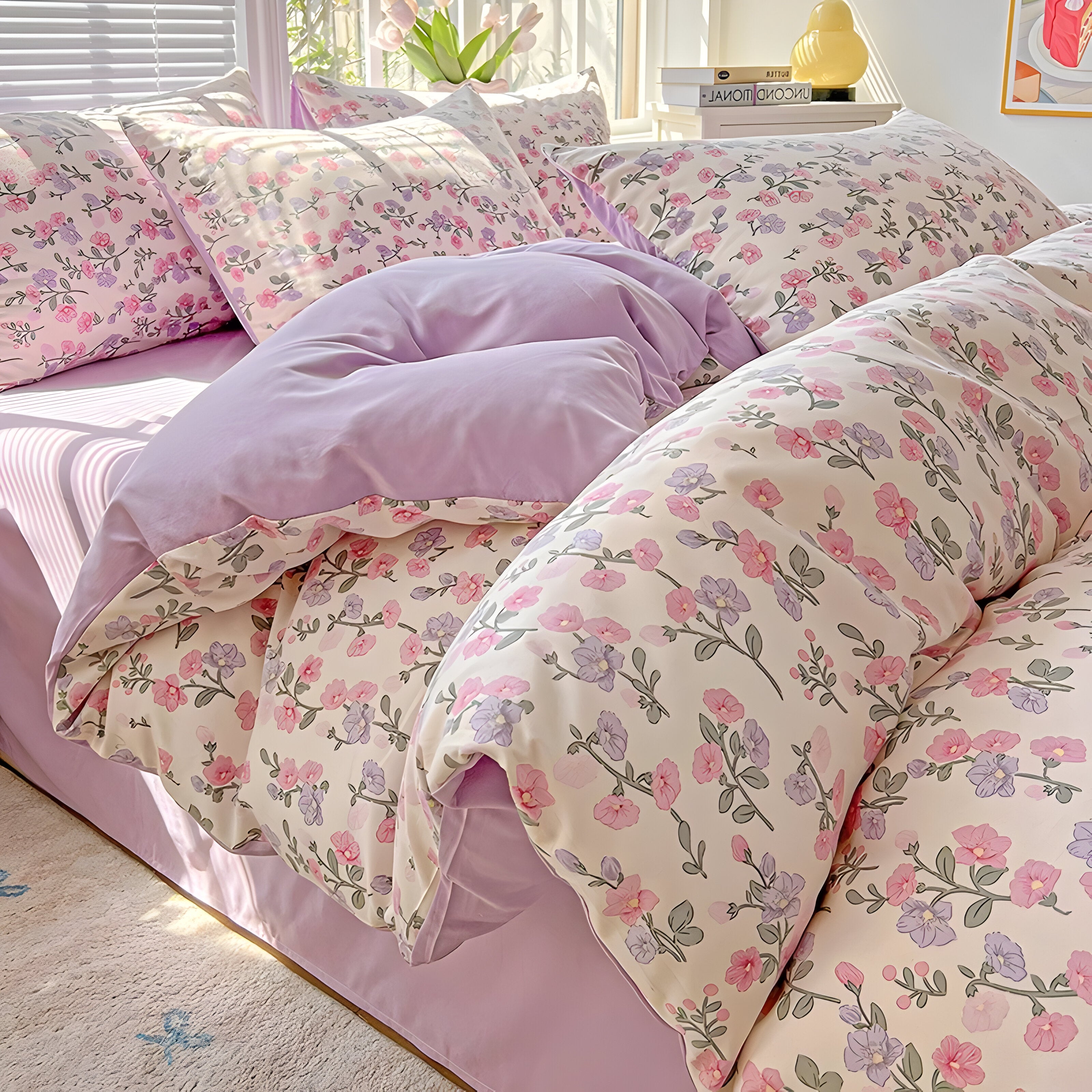 WhisperCotton - MInimalistischer Hautfreundlicher Bettbezug