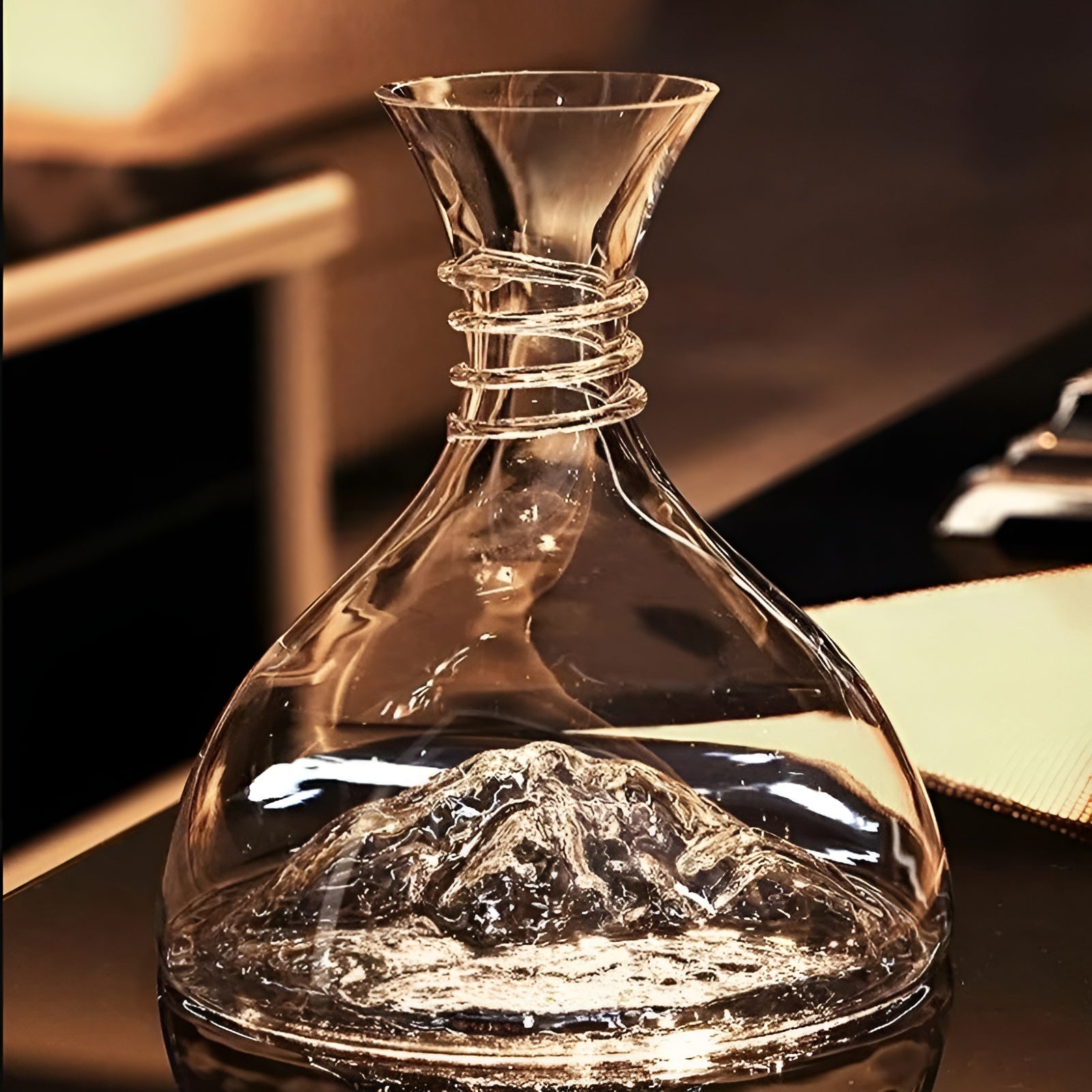 Kristallglas-Weinkaraffe – Schnelle Belüftung & kreatives Design | Perfekt für zu Hause und die Bar