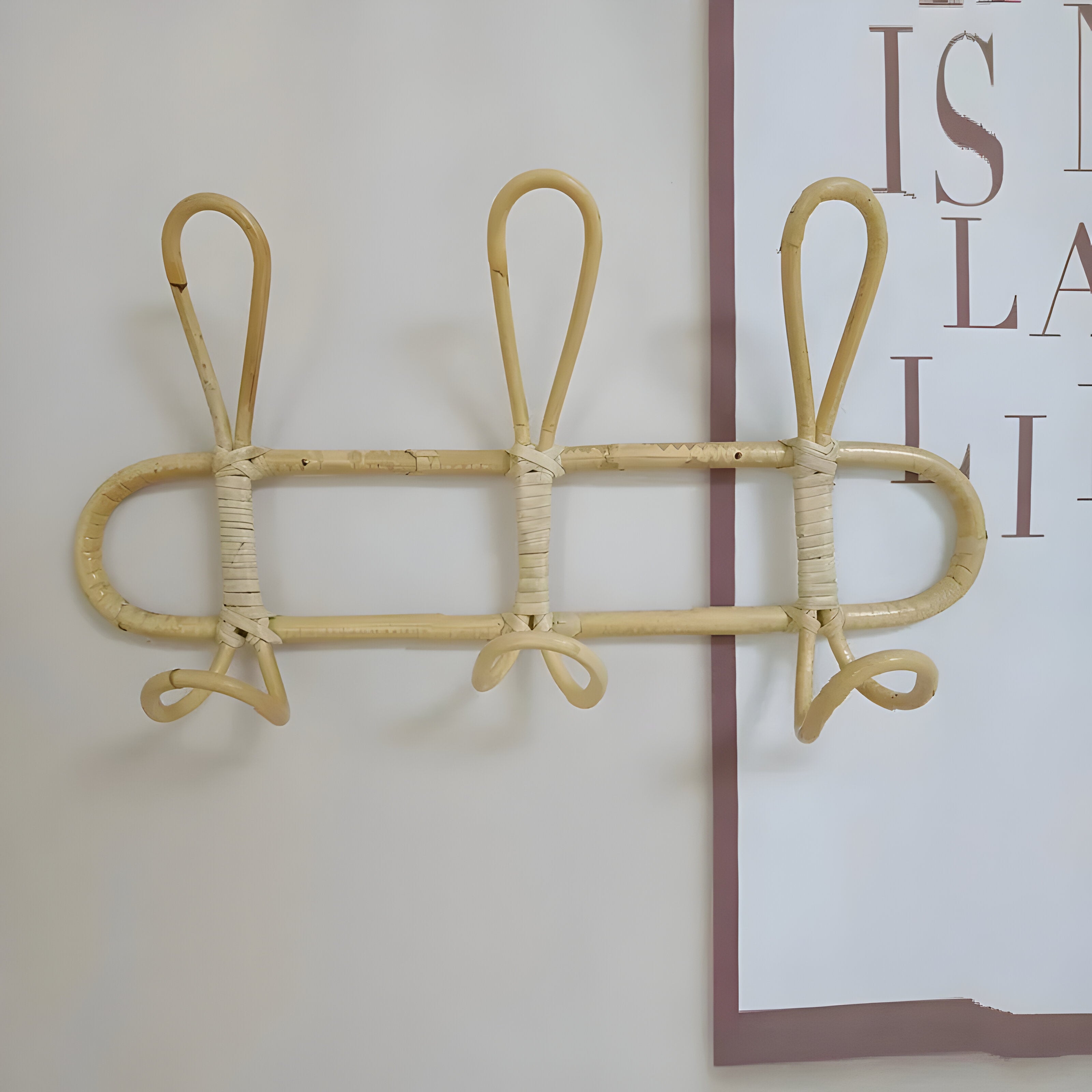 RattanTidy Hook - Hängende Rattan Kinder Wandhaken