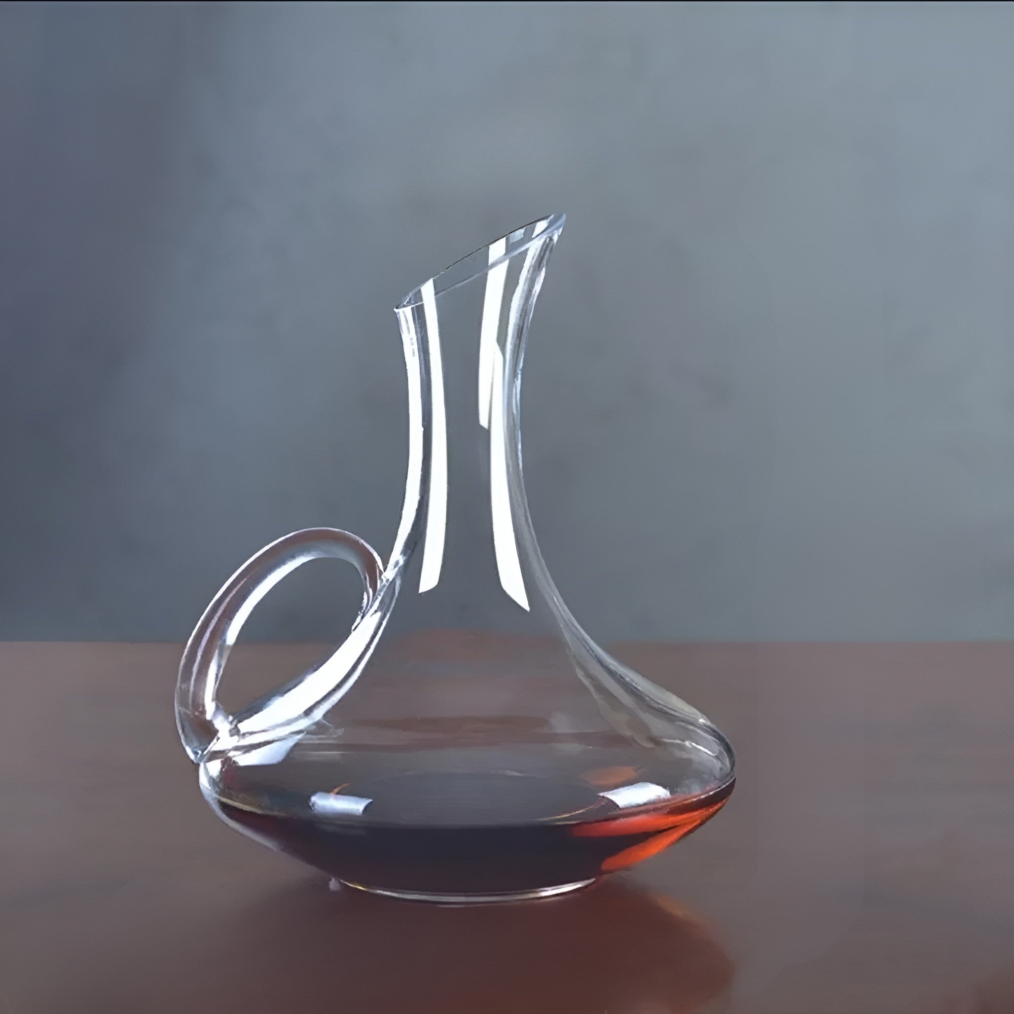 Weindekanter aus Kristall – Handgefertigt Elegante | 1500 ml Ideal für Bars, Wohnungen & Büros
