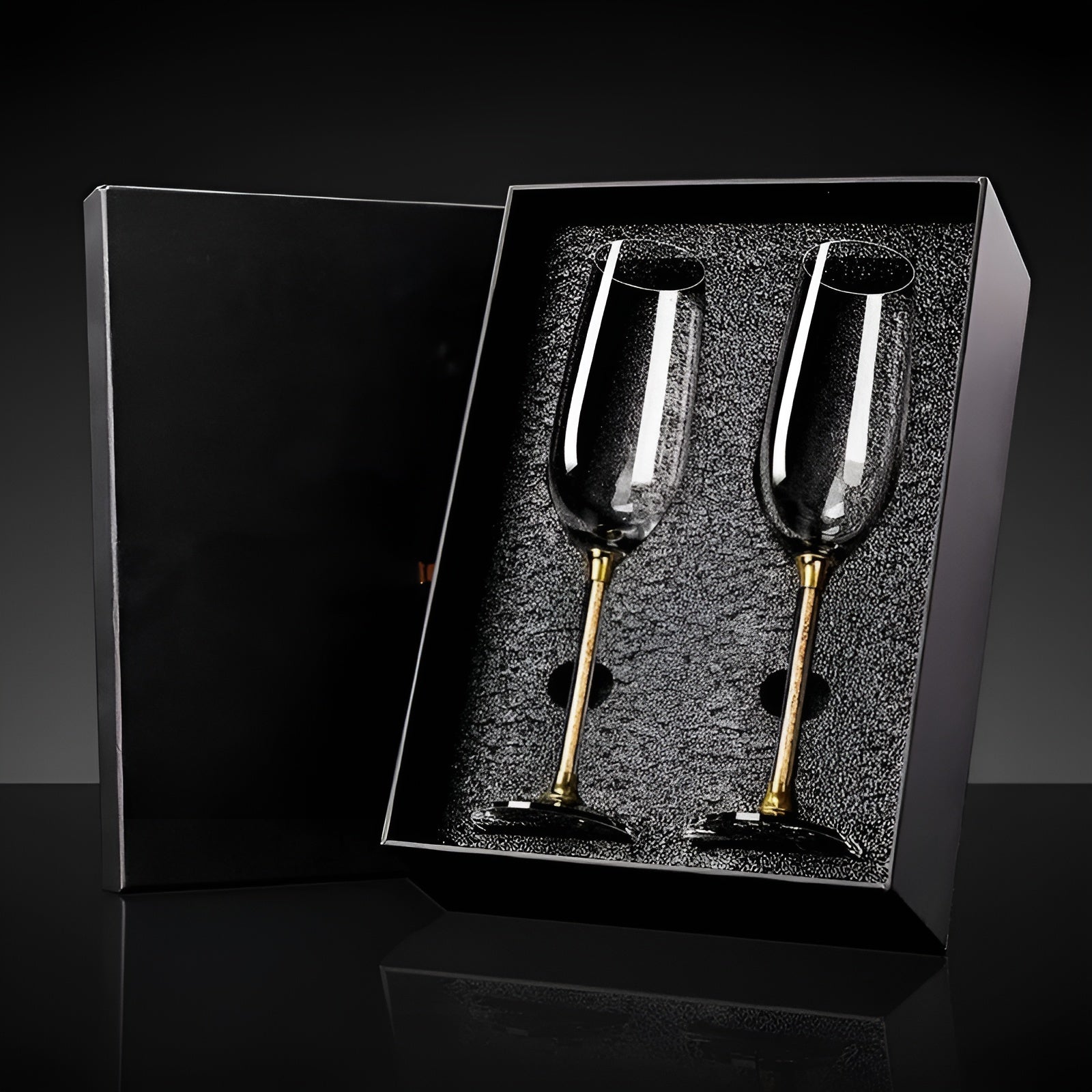 Rotweingläser-Set – 2 Hochwertige Kristallgläser für Wein & Champagner | Elegant für Partys und Feiern