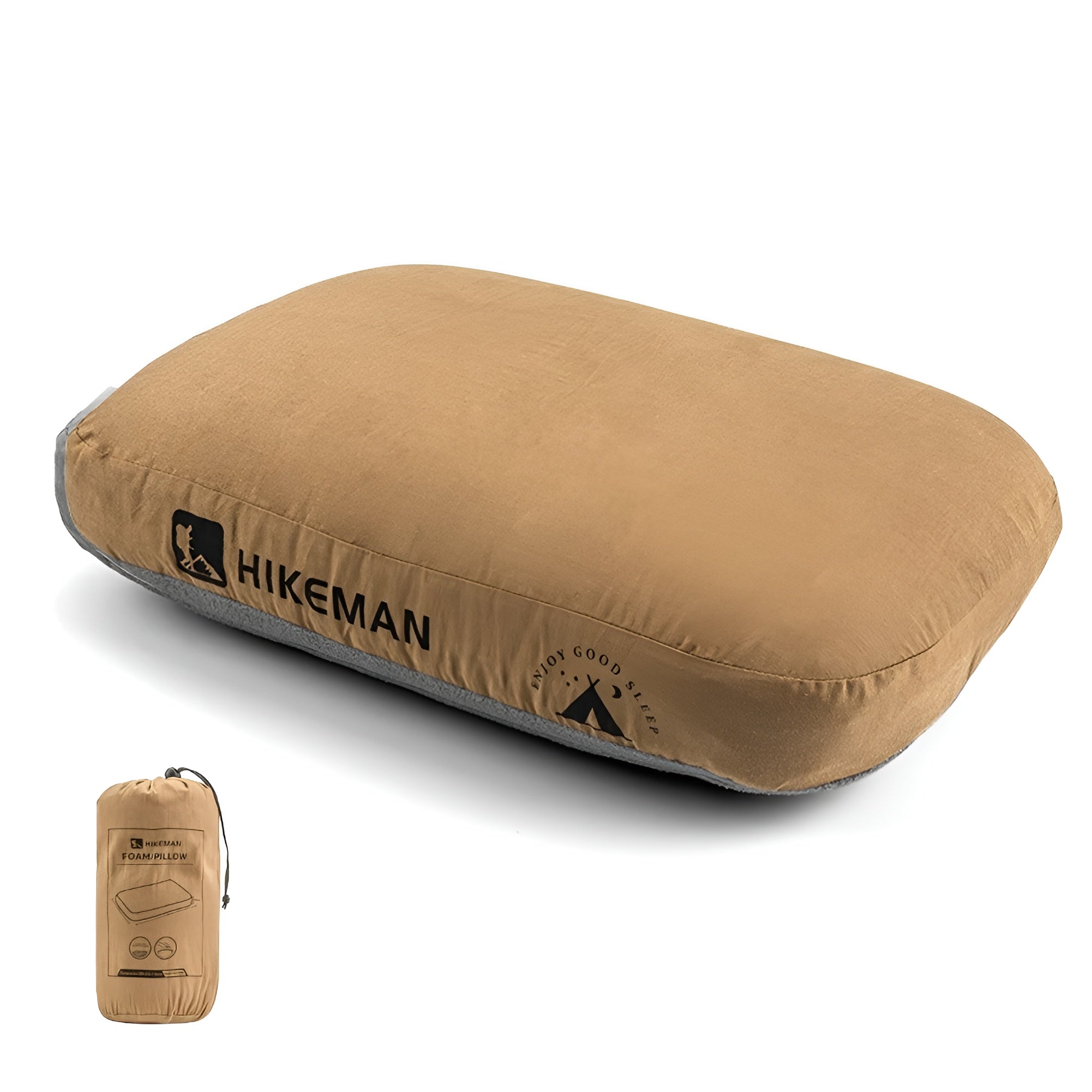 Langsam zurückfederndes Memory-Schaum- Weiches Nackenkissen für Reisen, Camping und Büro.