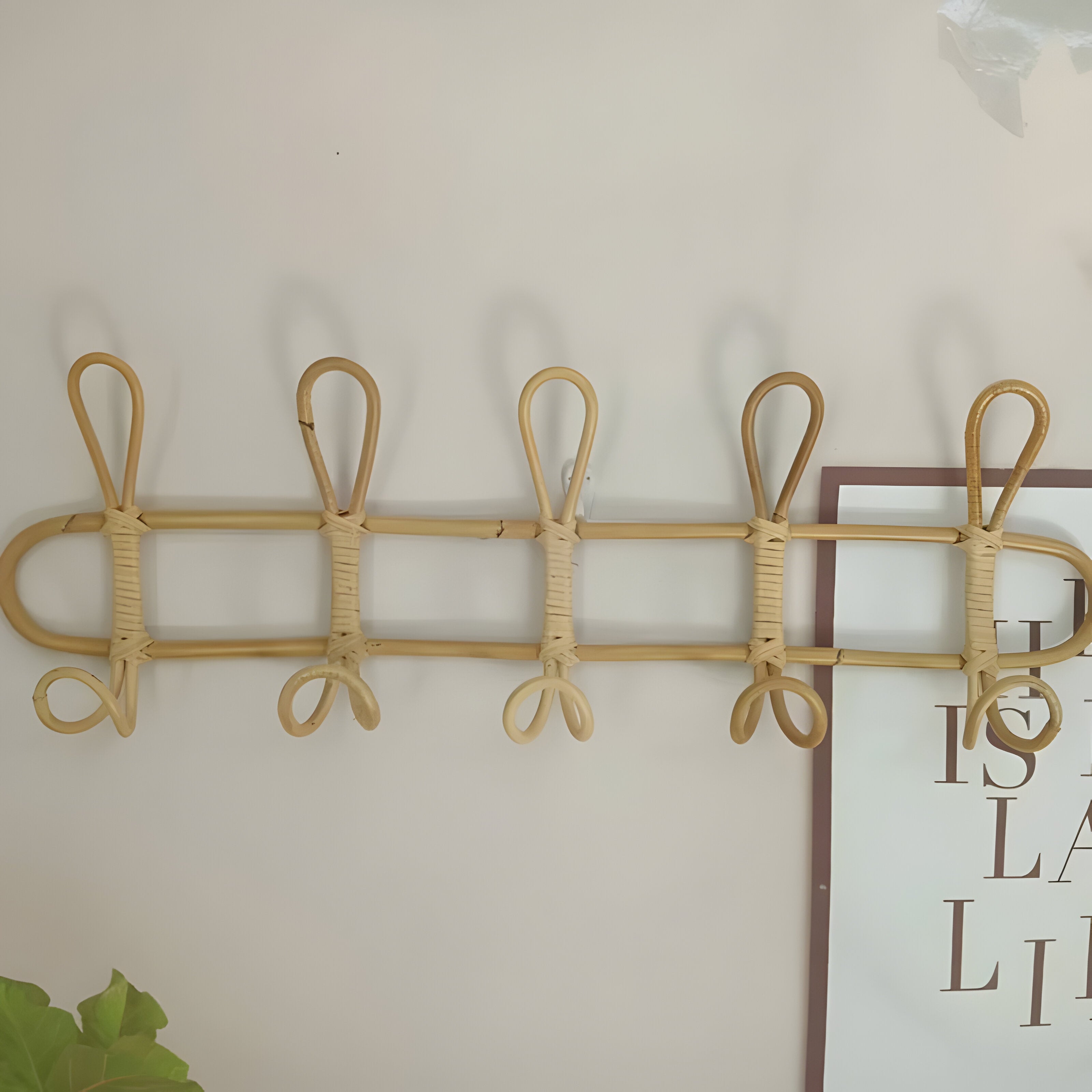 RattanTidy Hook - Hängende Rattan Kinder Wandhaken