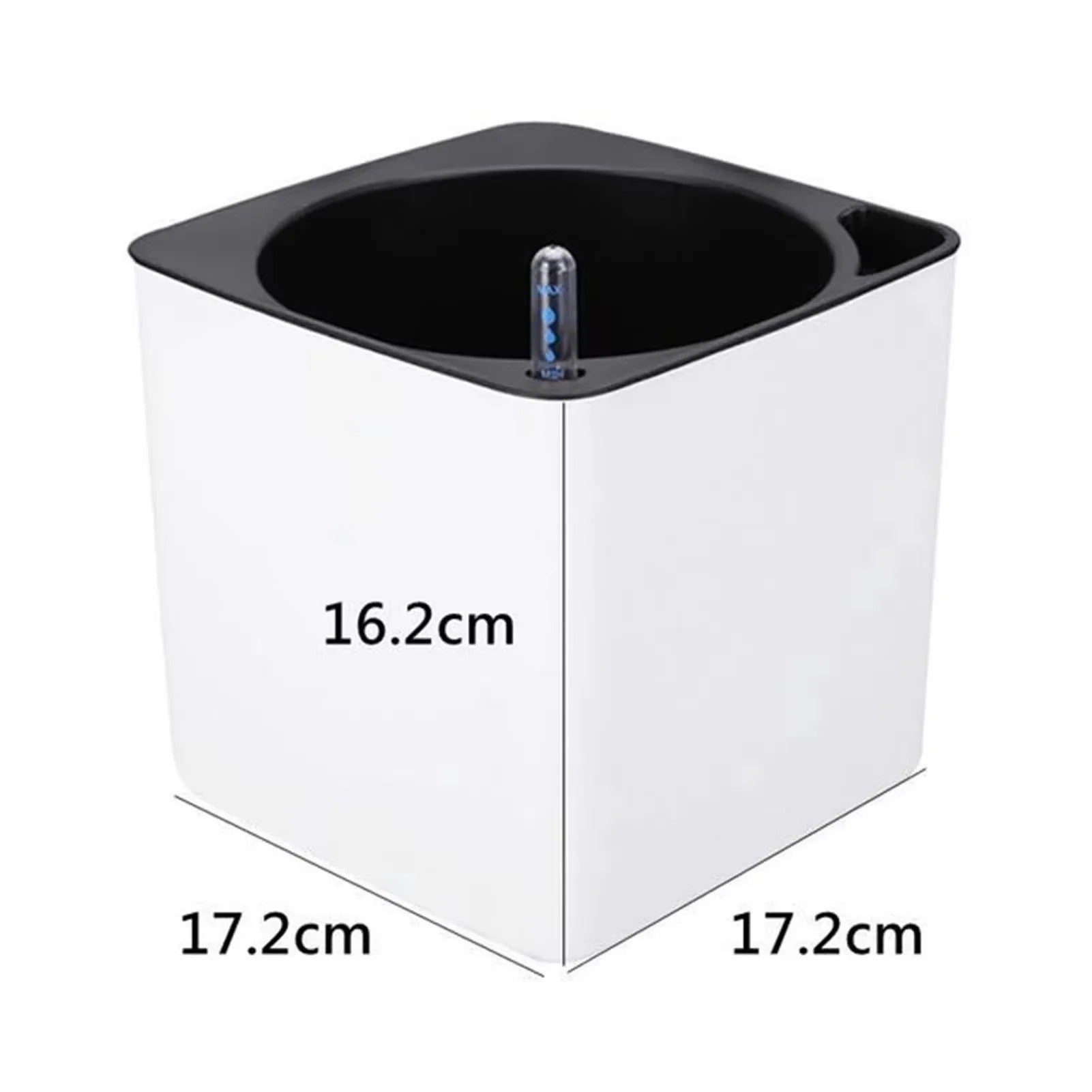 PureVase Pot – Selbstbewässernder Blumentopf mit Wasserstandsanzeige