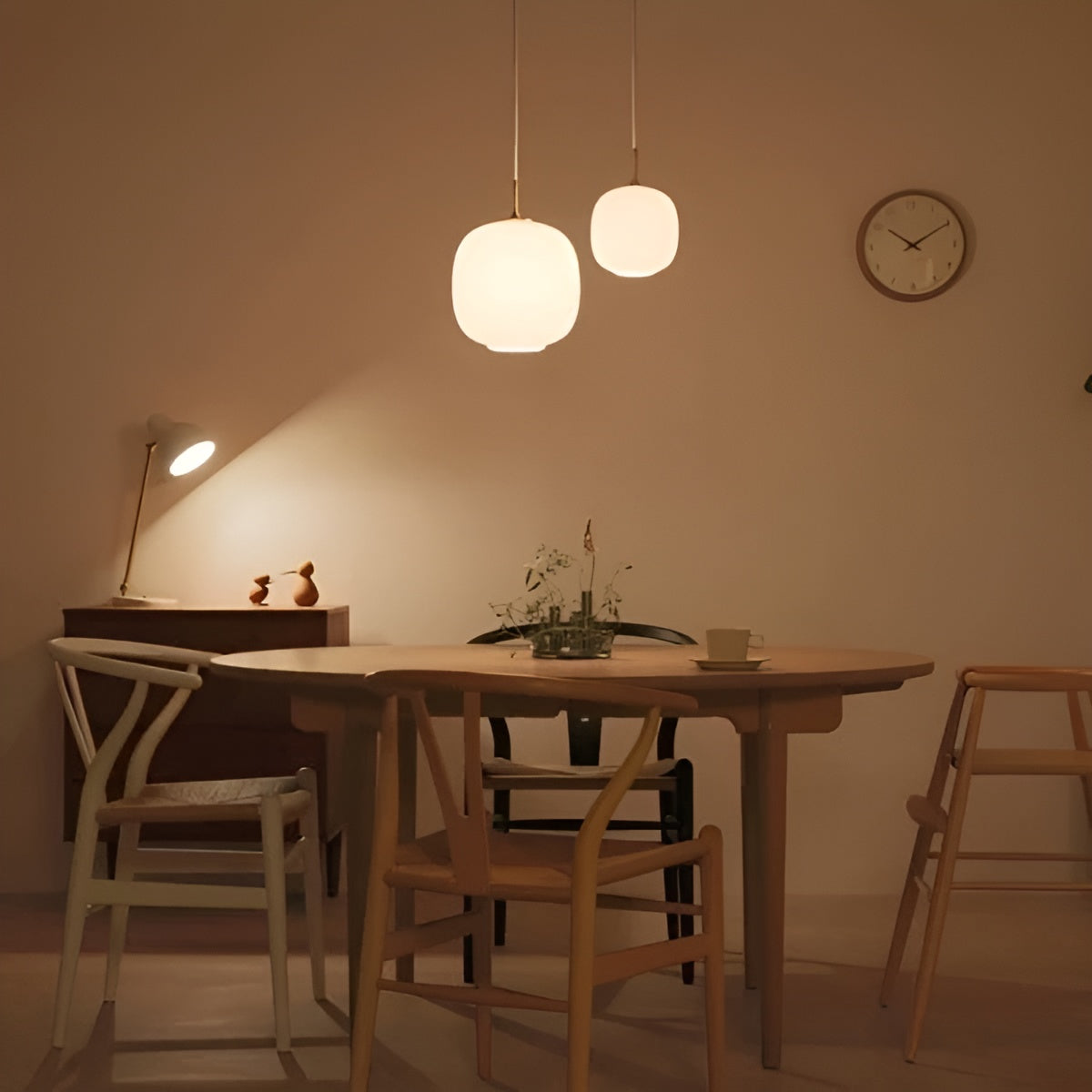 AuroraGlobe Light - Nordische Glas-Kugel LED Pendelleuchten