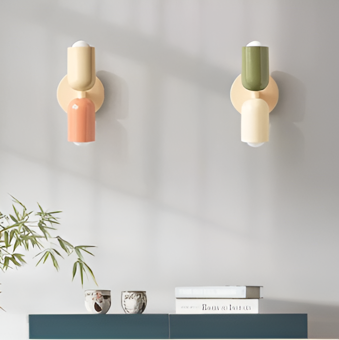 Moderne Wandleuchte mit doppelseitigem Vintage-Design - Wandleuchte