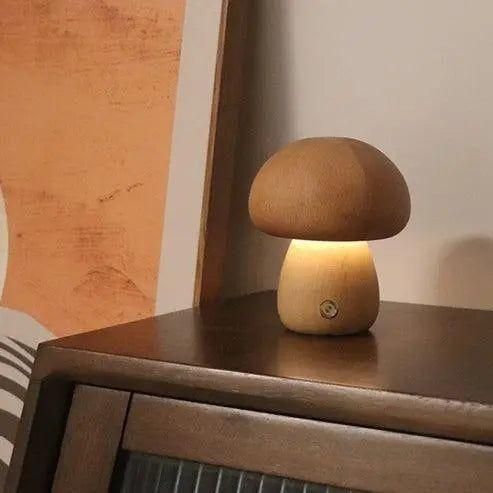 Mushroom Lamp - Pilz Nachttischleuchte - Tischlampe