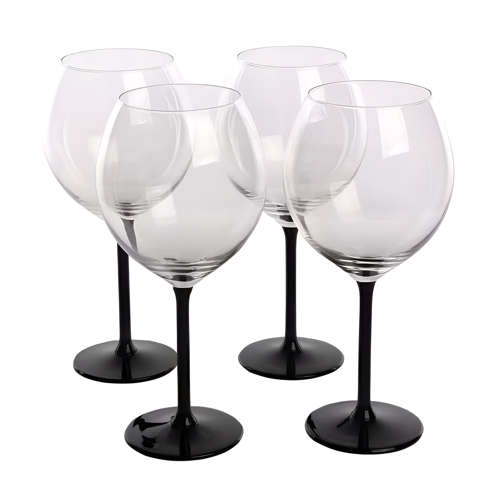 Onyx Weingläser 4er Set – Elegante Trinkgläser für Rotwein & Weißwein - Weinglas