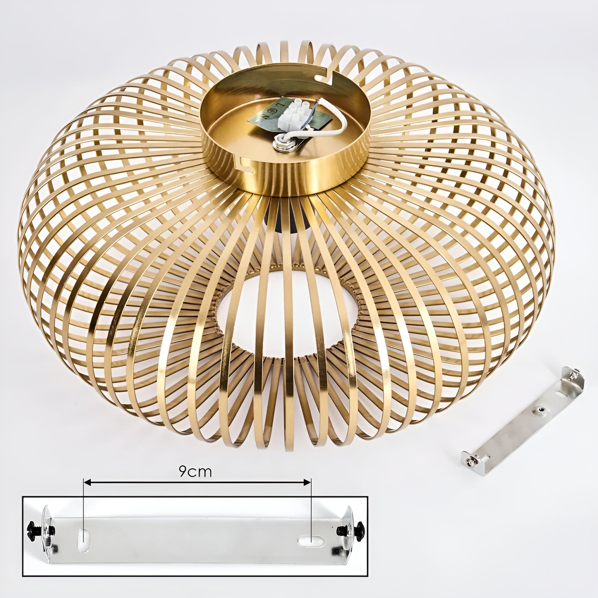 Industrielle Deckenleuchte im Laternen-Design – Dekorative Lampe für Flur, Balkon, Wohnzimmer & Esszimmer