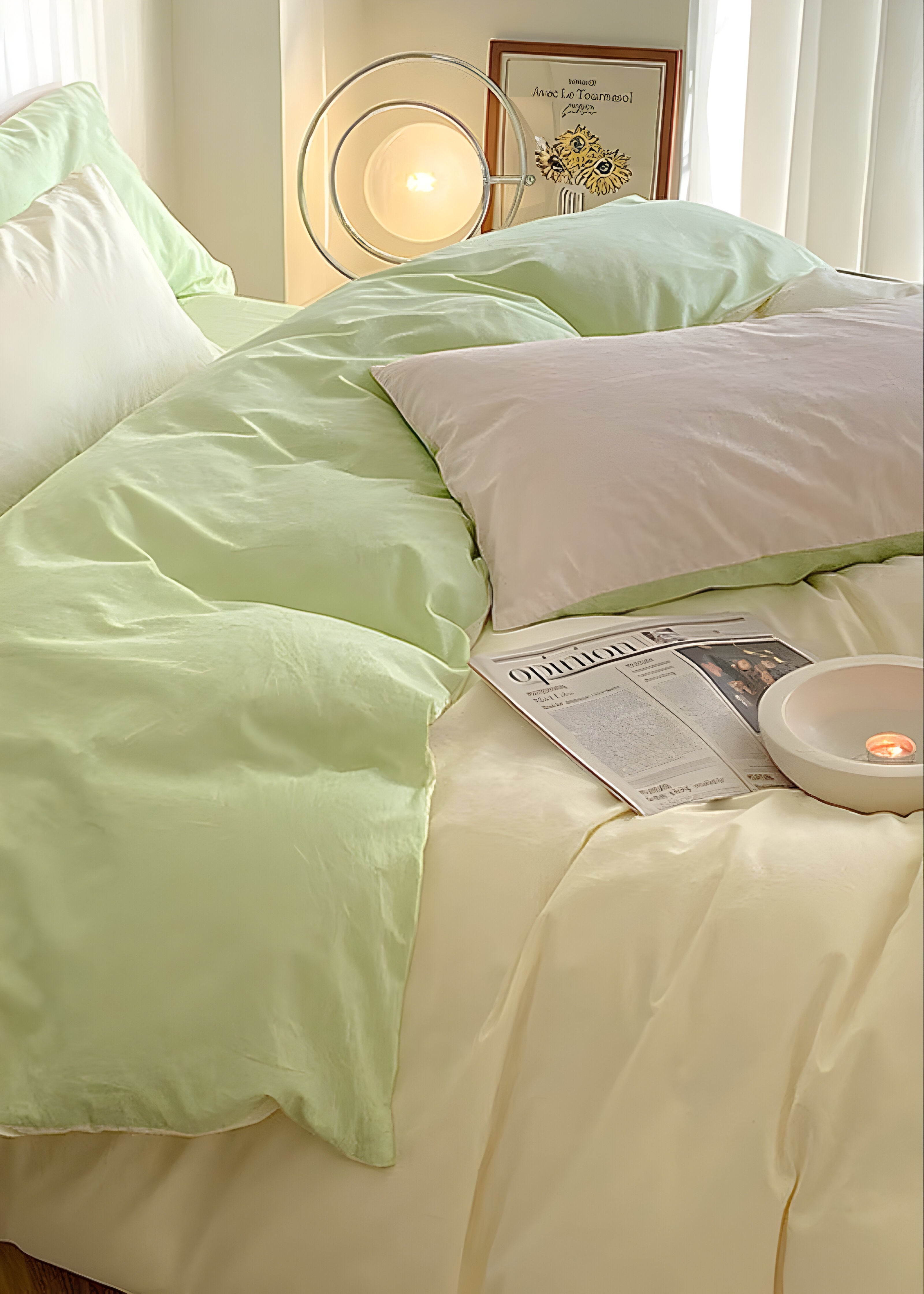 SunriseDream Set - Weich Duo Farbig Bettwaren-Set