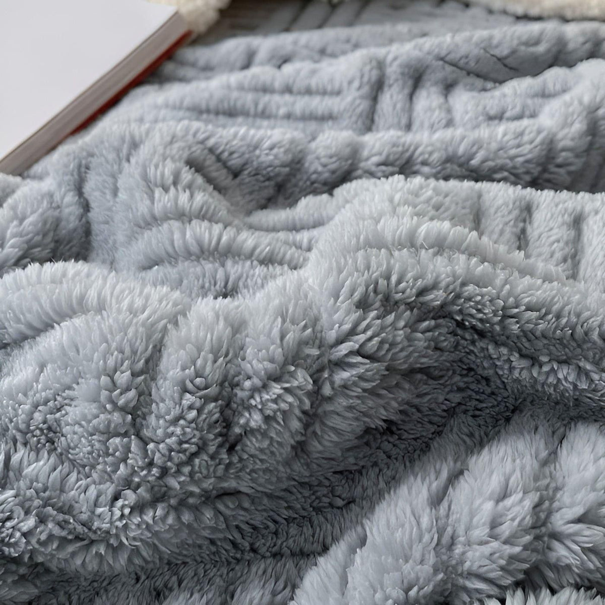 PlushHaven Decke – Beidseitige weiche Plüschdecke für alle Jahreszeiten - Decke