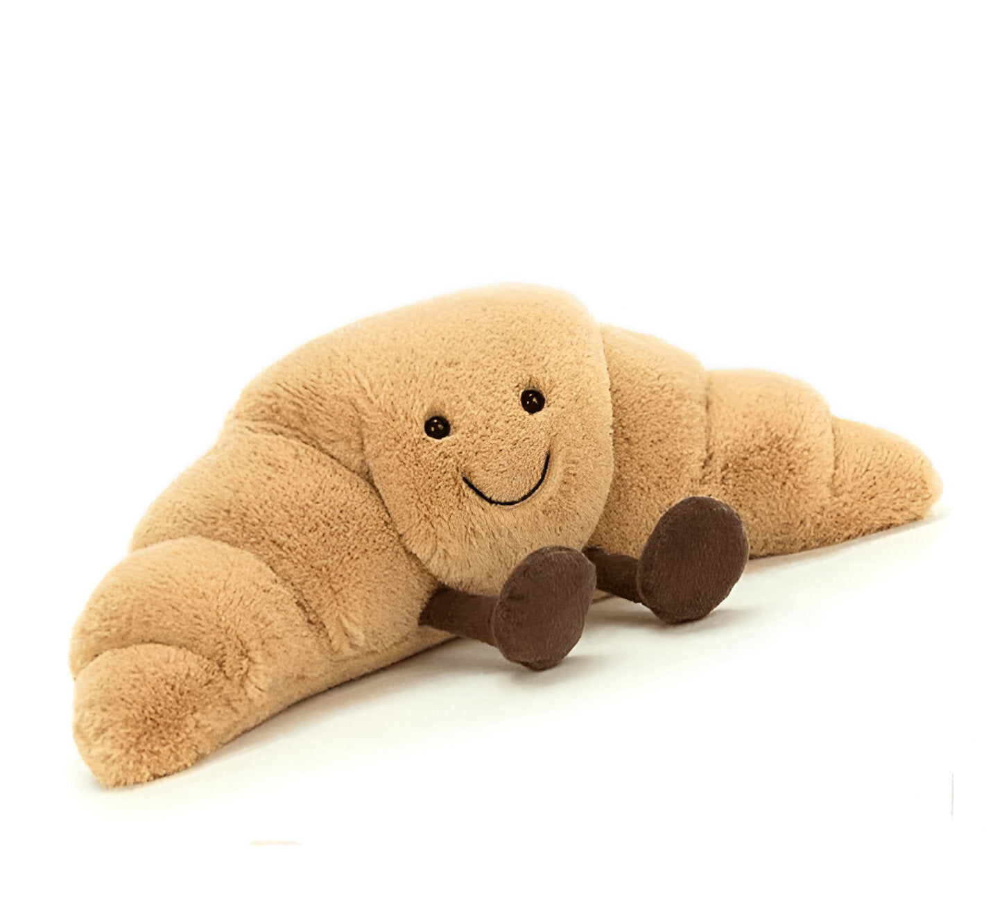 Plüsch-Brezel – Weiches Kuschelkissen im Frühstücksdesign