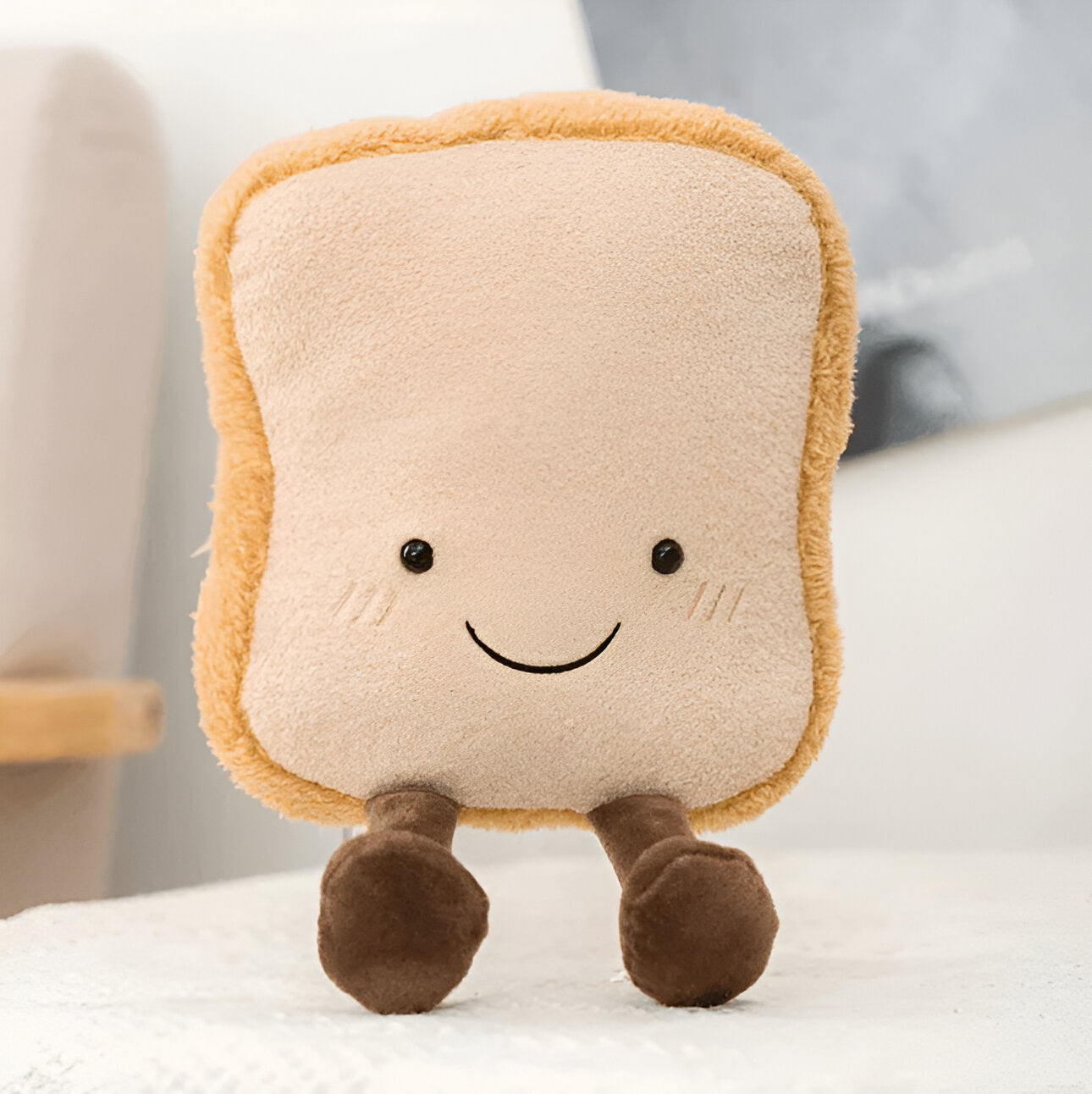 Plüsch-Brezel – Weiches Kuschelkissen im Frühstücksdesign