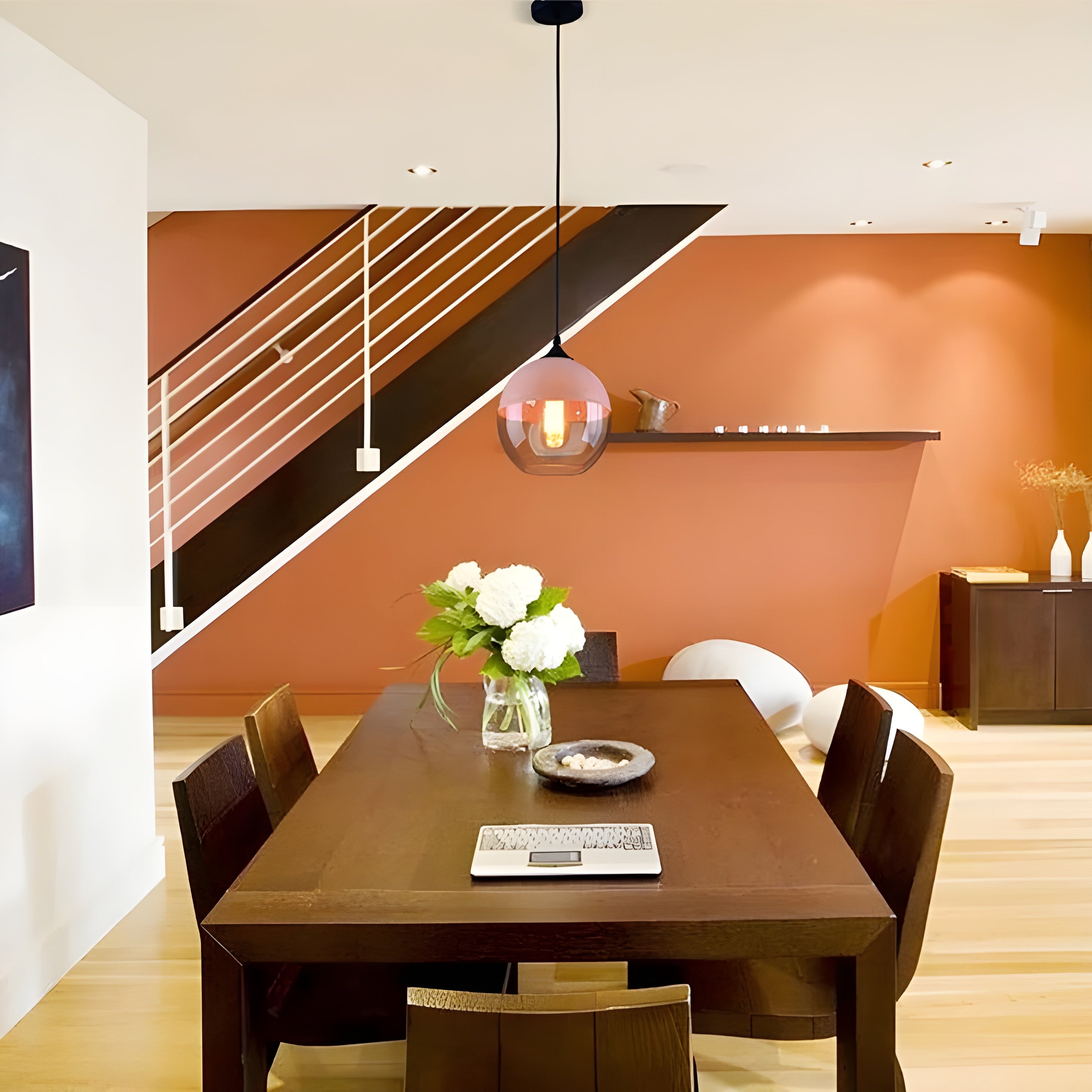 LED-Pendelleuchte aus Glas – Moderne, Skandinavisches Design für stilvolle Wohnräume