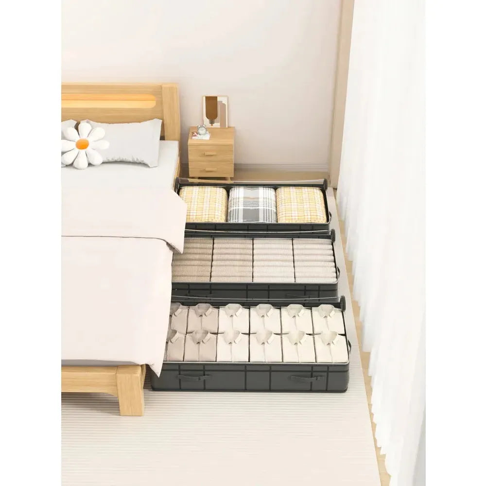 QuiltStorage Bag - Faltbare Aufbewahrungsbox mit großer Kapazität für Bettwäsche - Bettwäsche-Set