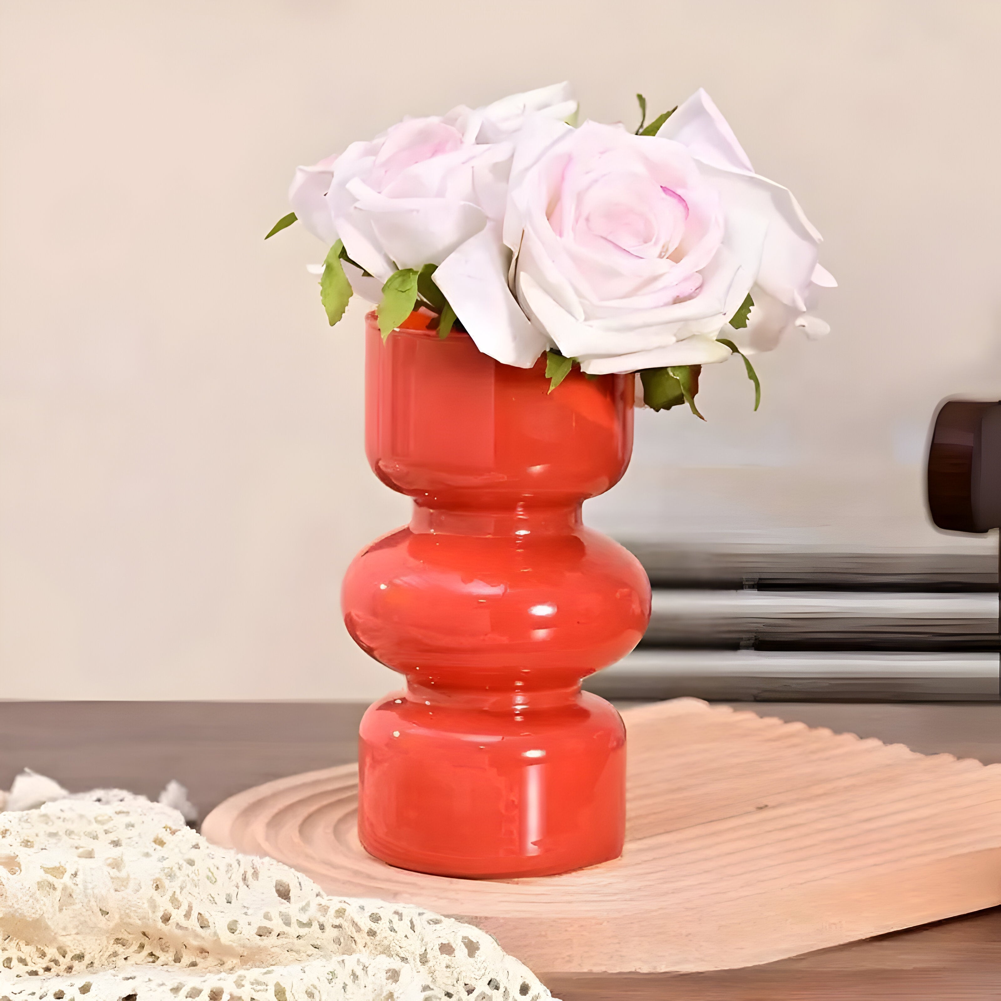 RetroFlora Vase - Hydroponische Retro-Glasvase - Vase