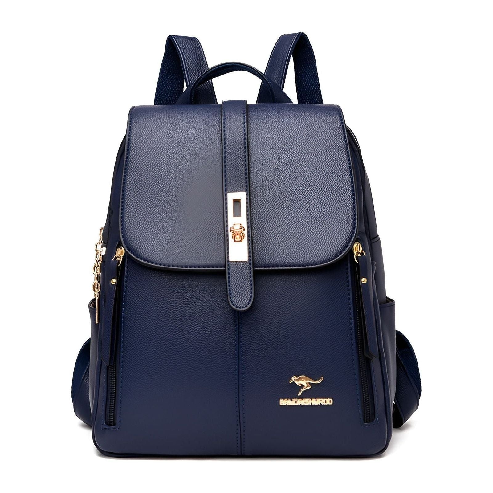 Rucksack Damen – Hochwertig und Luxuriös | Perfekt für Alltag und Büro - Dunkelblau - Rucksack