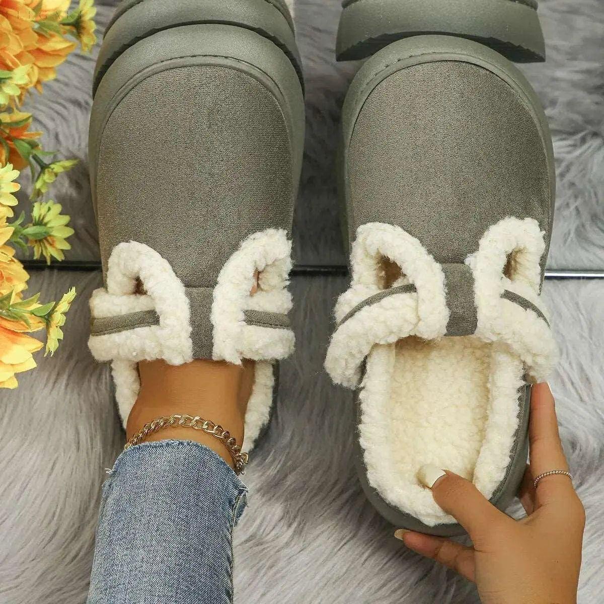 Sandi - Warme flauschige Hausschuhe - Tai lv / 38-39 - Damenschuhe