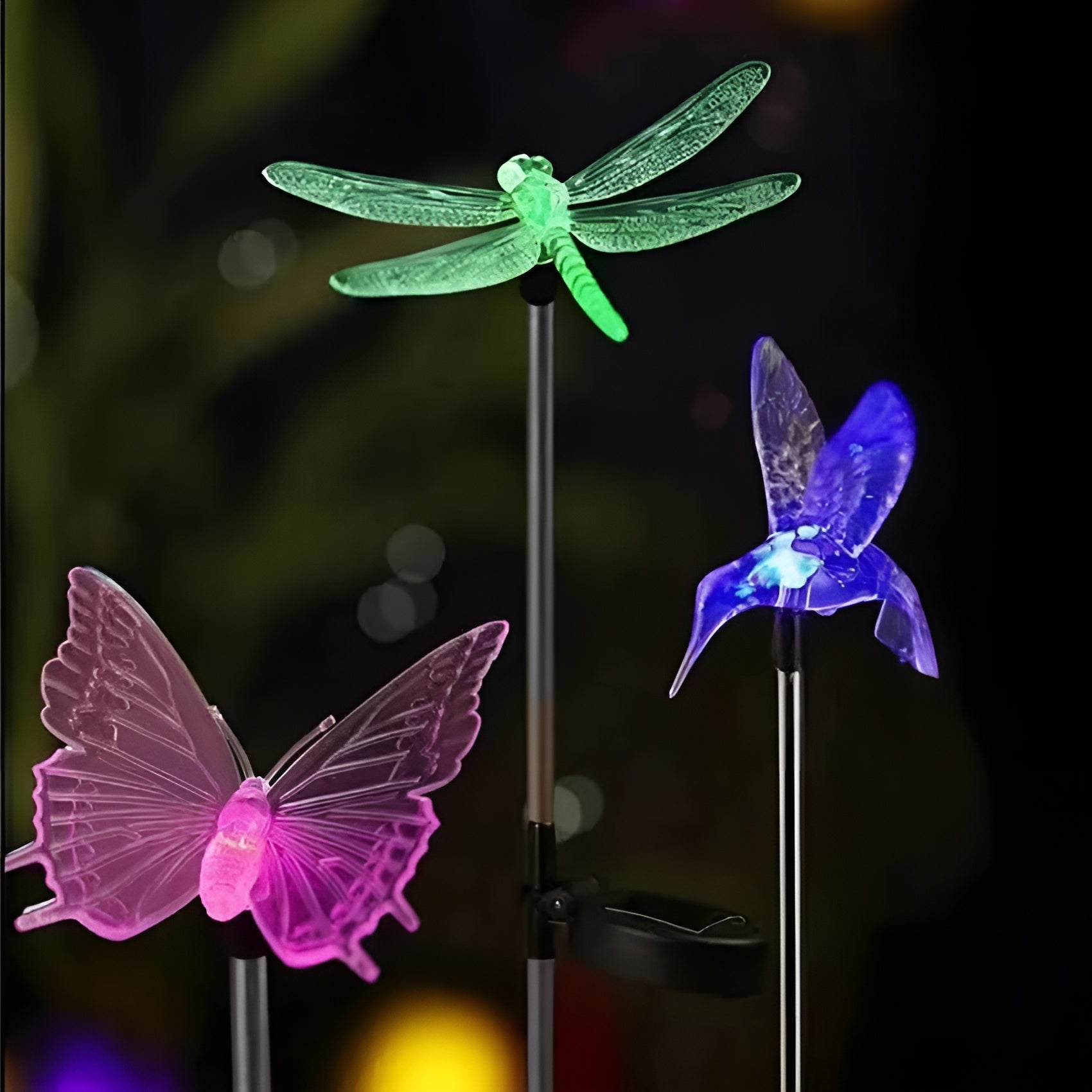 Schmetterlings-Solarleuchte – Zauberhafte Beleuchtung für Ihren Garten - Lampe