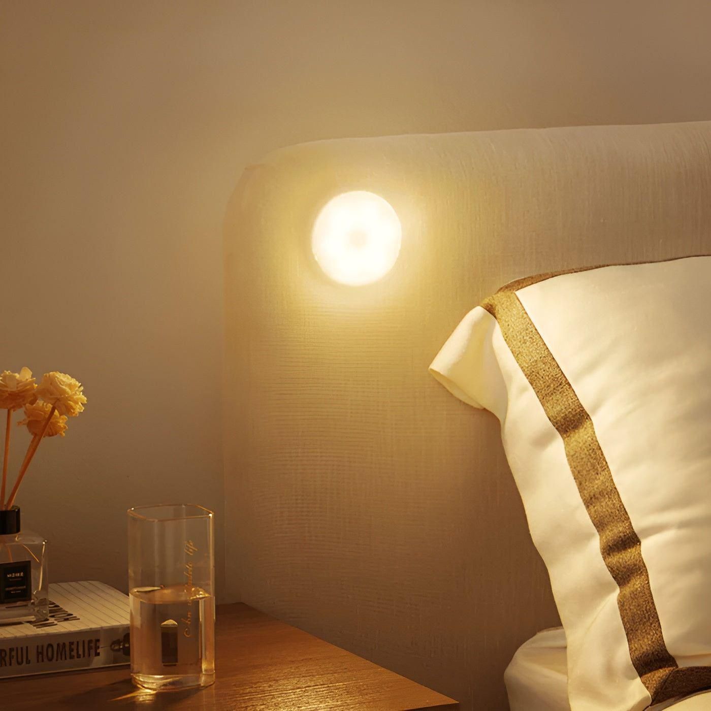SensiGlo Light - USB Aufladbares Bewegungsmelder Nachtlicht - USB / Warmes Weiß - Nachtlicht
