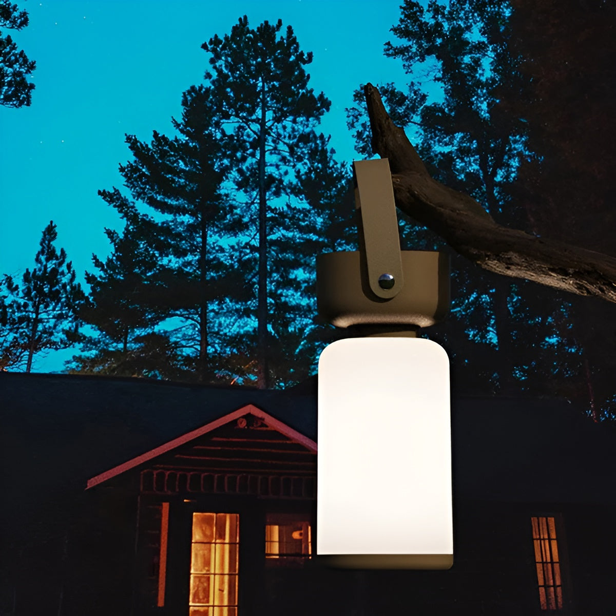 Wasserdichte LED-Tischlampe – Tragbar mit Modernem Zylinderdesign