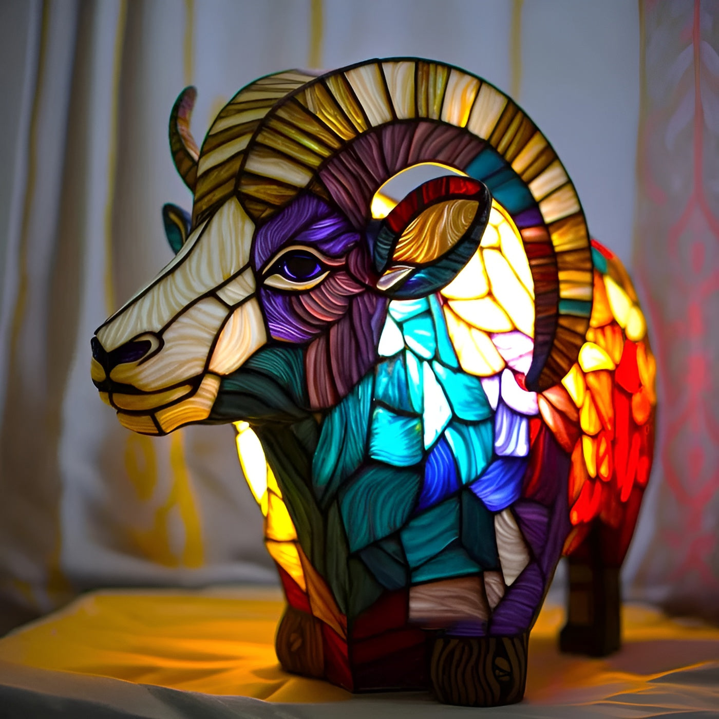 Nachtlampe mit bunten Tieren – ein stilvolles Element in Ihrem Zimmer
