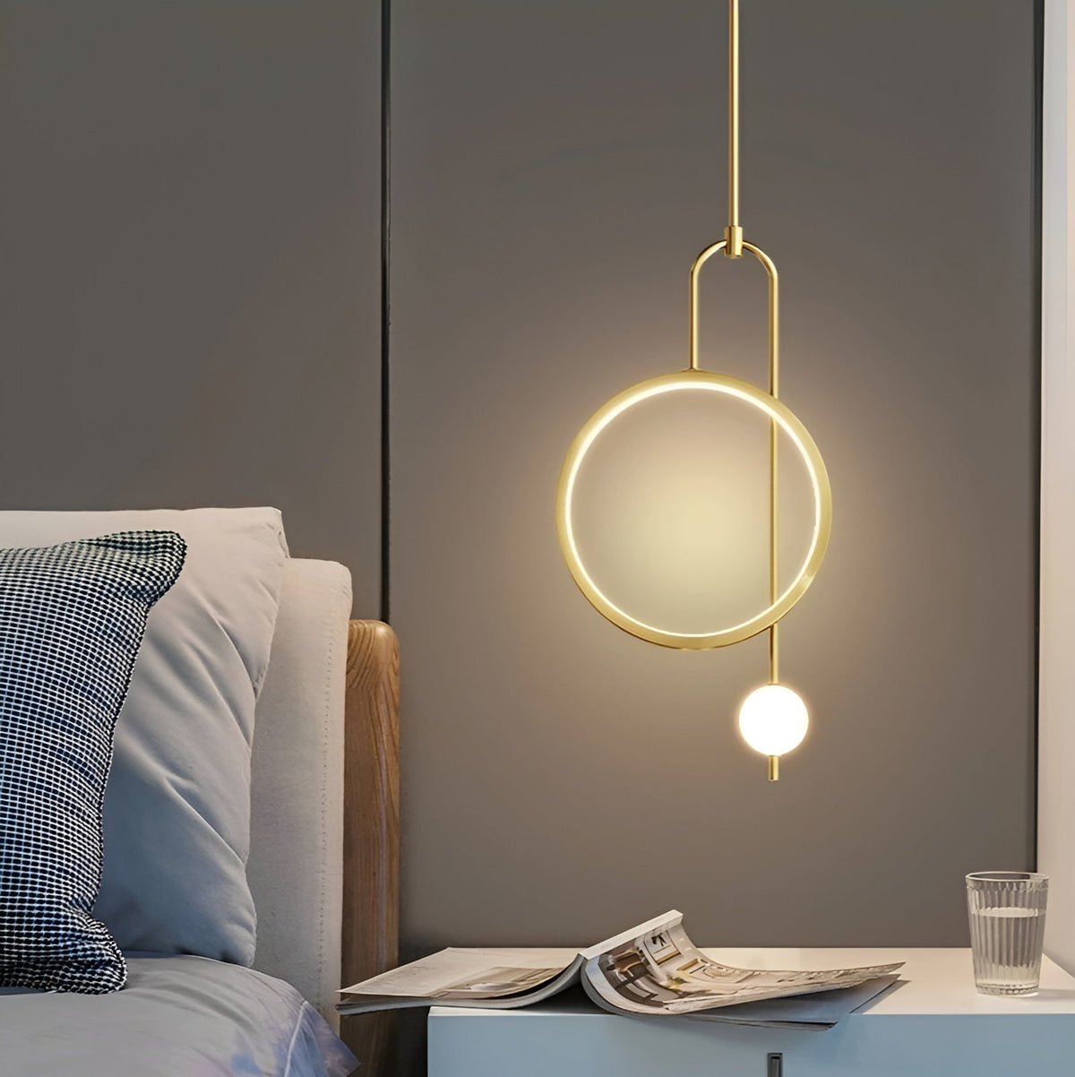 SereniRing Light - Moderne LED Ring Deckenlampe - Deckenleuchte