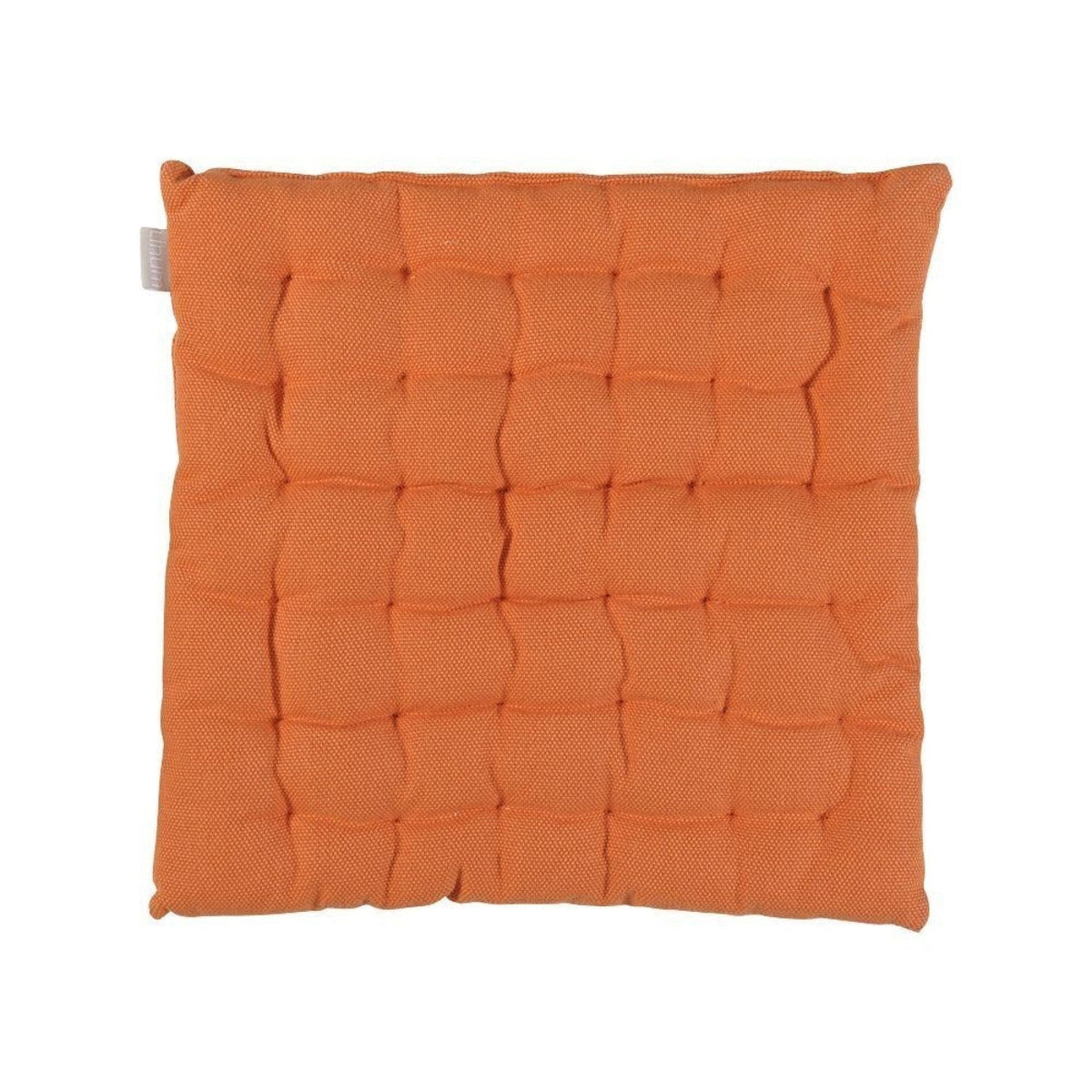 Sitzkissen aus Baumwolle gesteppt – 40x40 cm - Hellorange / 40x40 cm - Sitzkissen