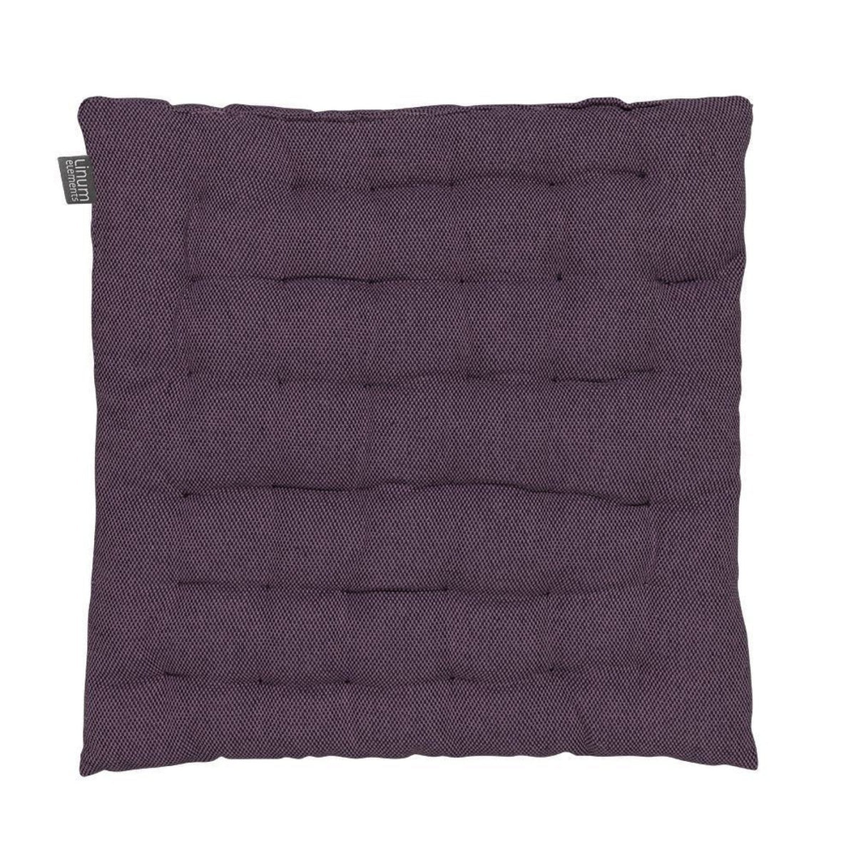 Sitzkissen aus Baumwolle gesteppt – 40x40 cm - Lila / 40x40 cm - Sitzkissen